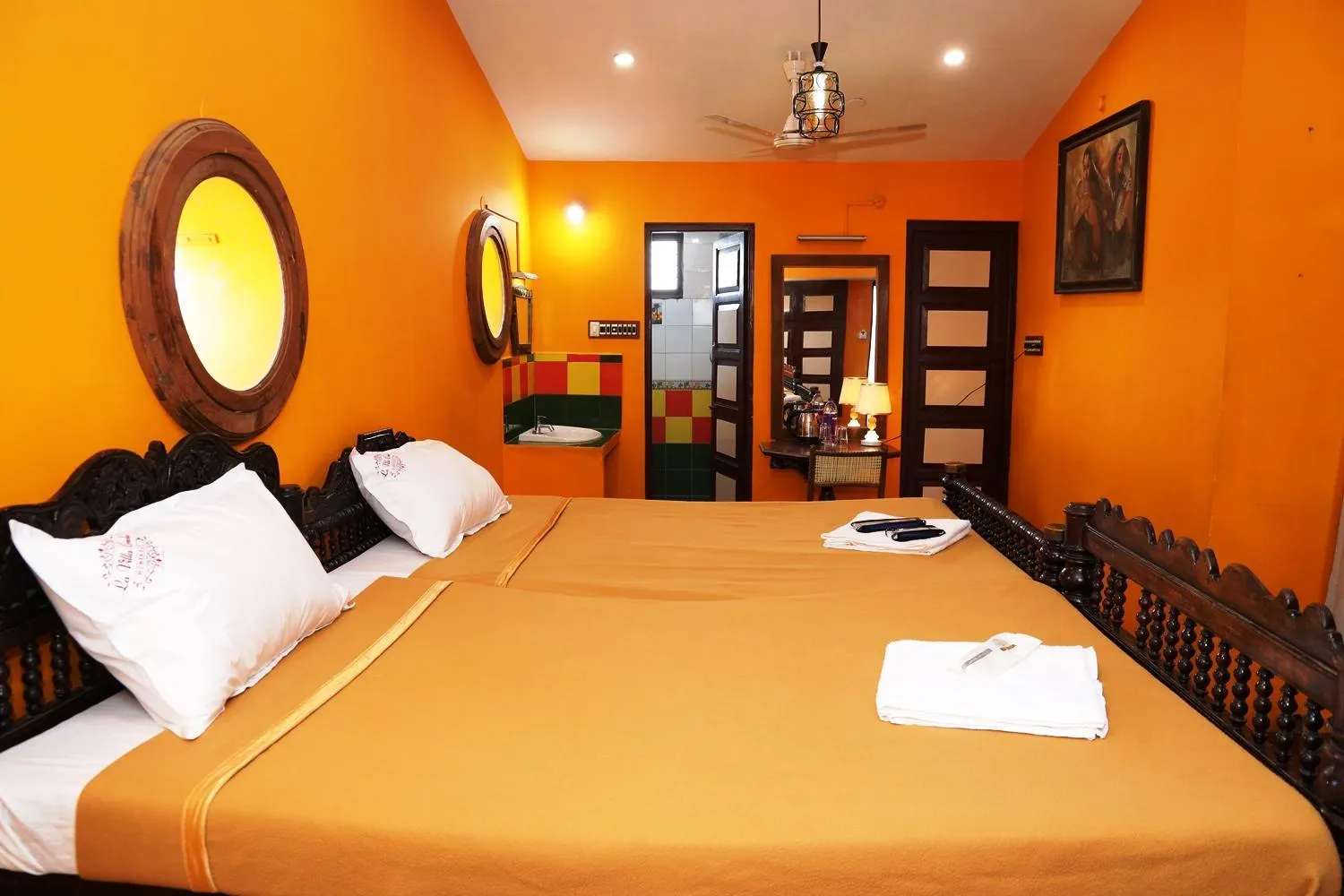 Bed in LA VILLA CREOLE