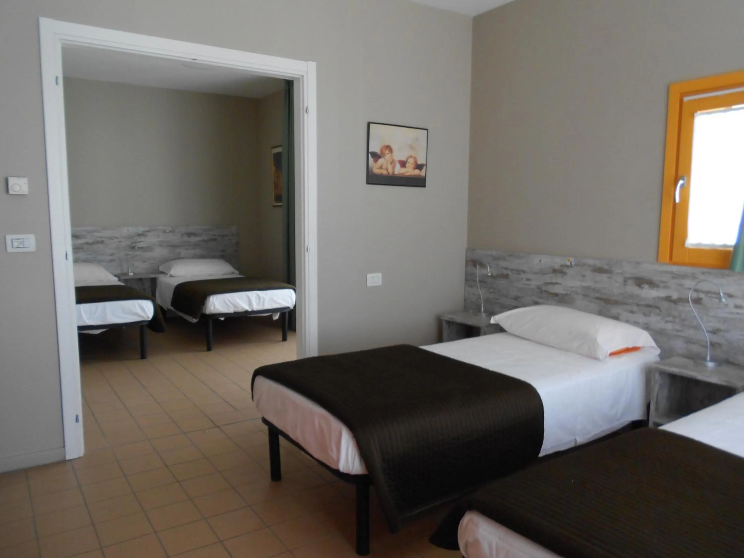 Bedroom, Bed in Ostello Torino