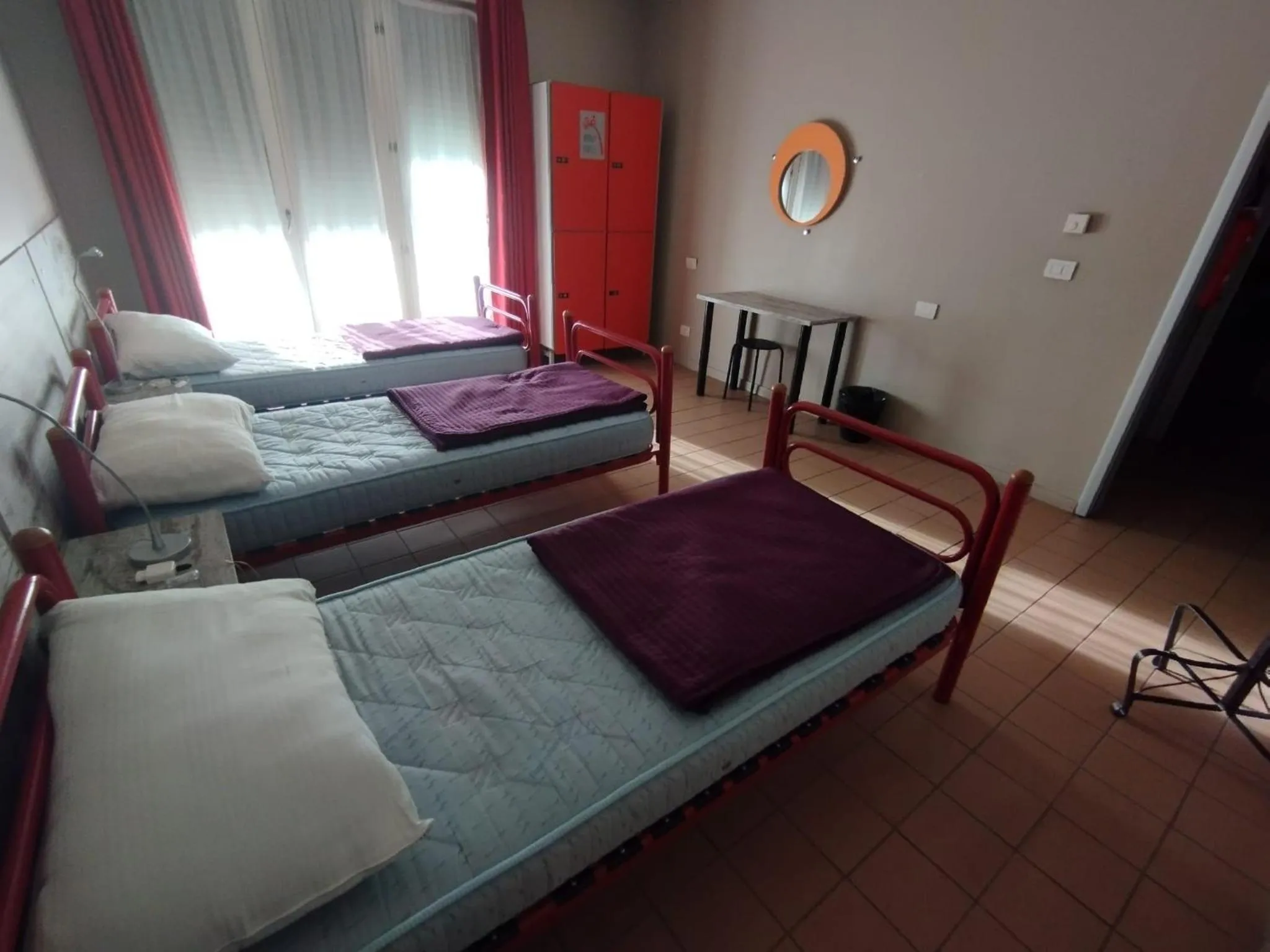 Bedroom, Bed in Ostello Torino