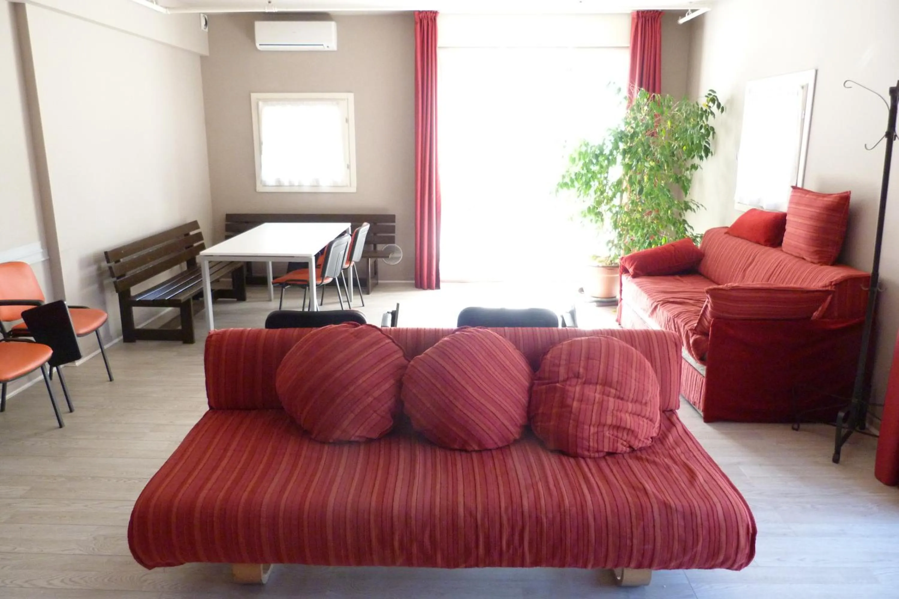 Living room in Ostello Torino