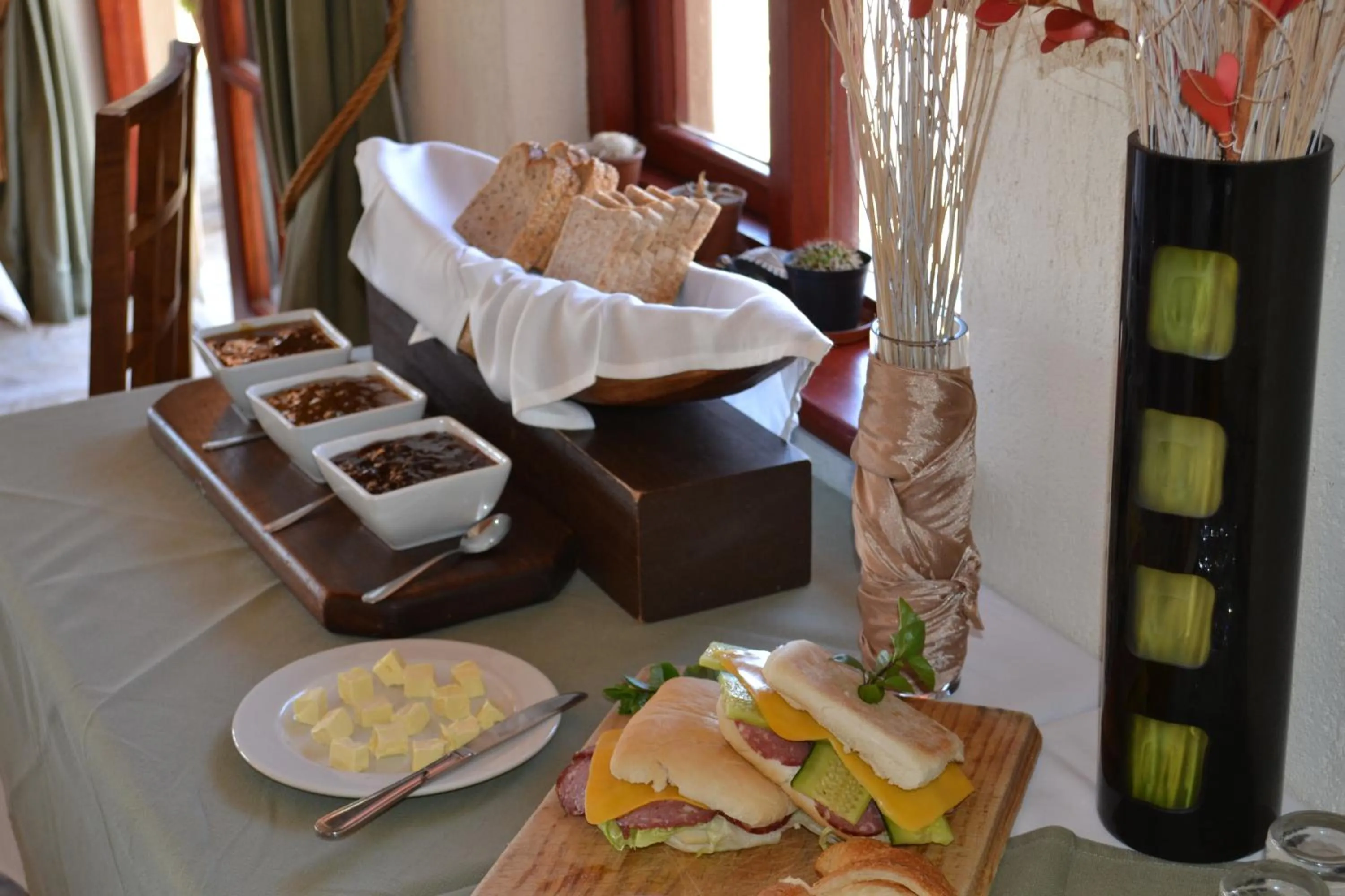Food close-up in Rössmund Lodge