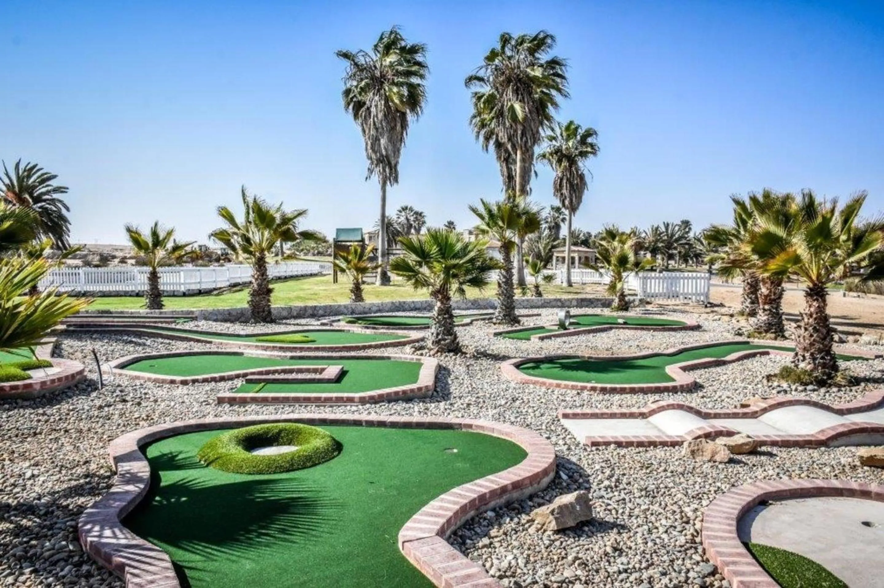 Minigolf in Rössmund Lodge