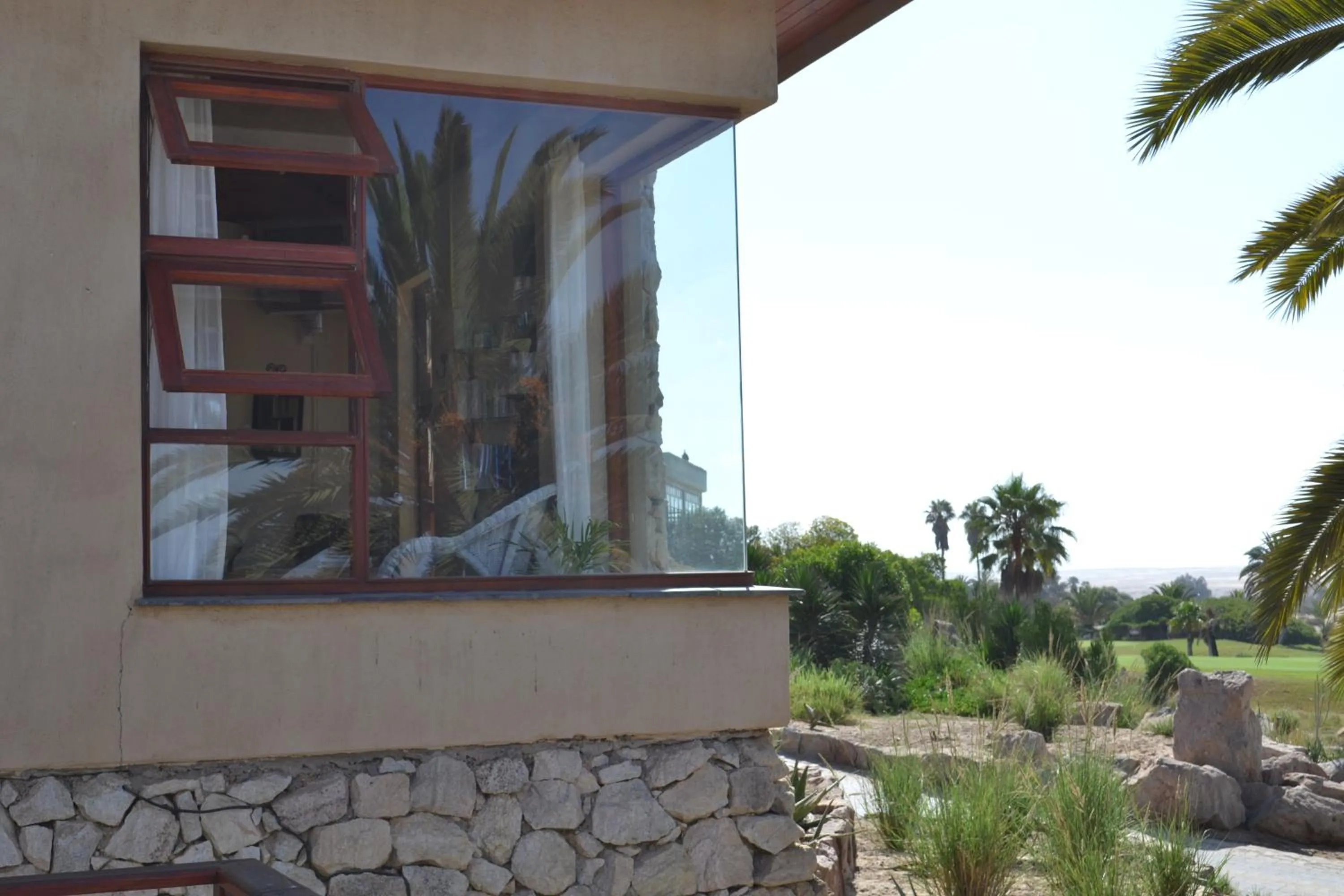 Garden in Rössmund Lodge