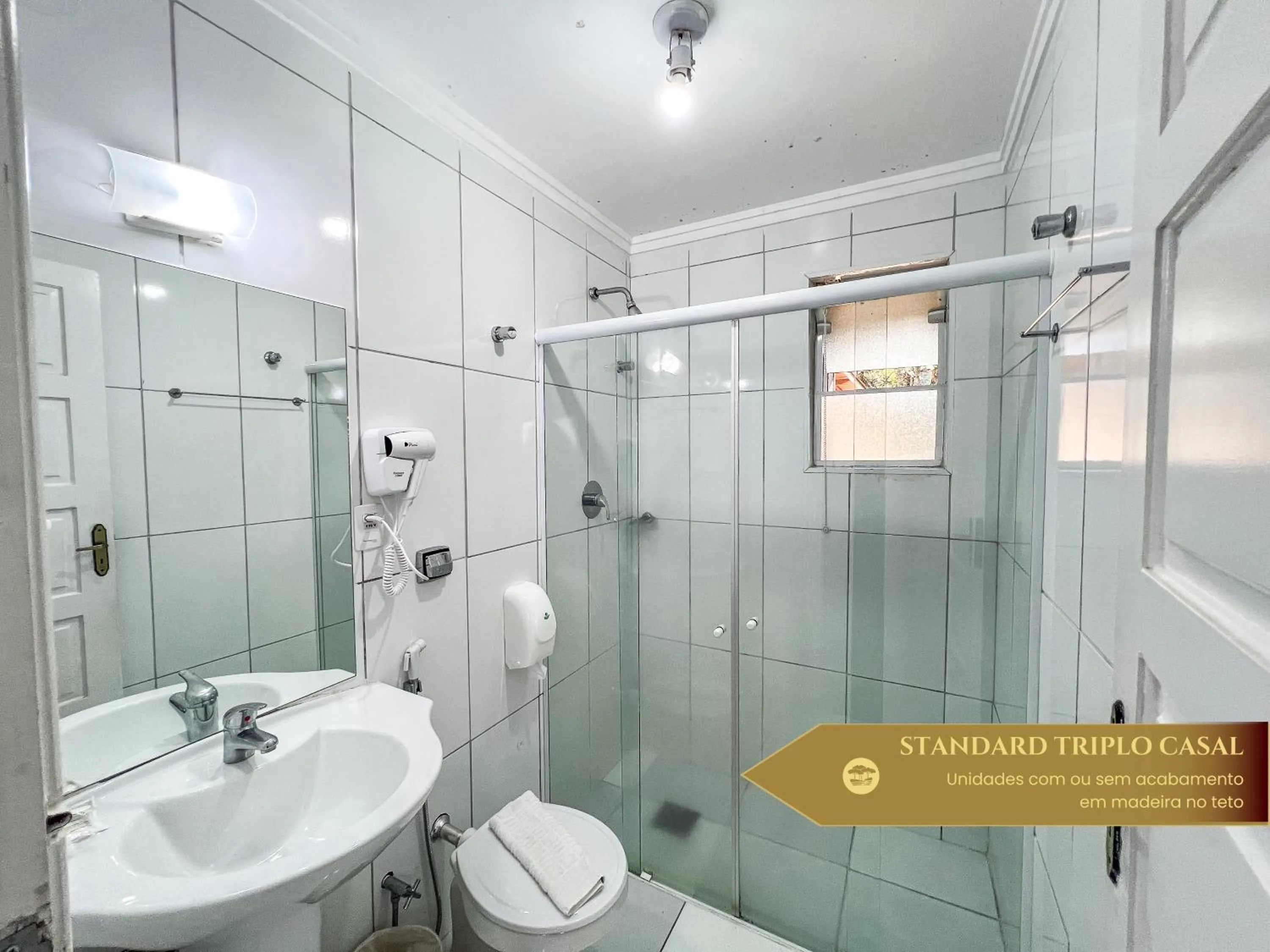 Bathroom in Hotel Fazenda Golden Park Campos do Jordão