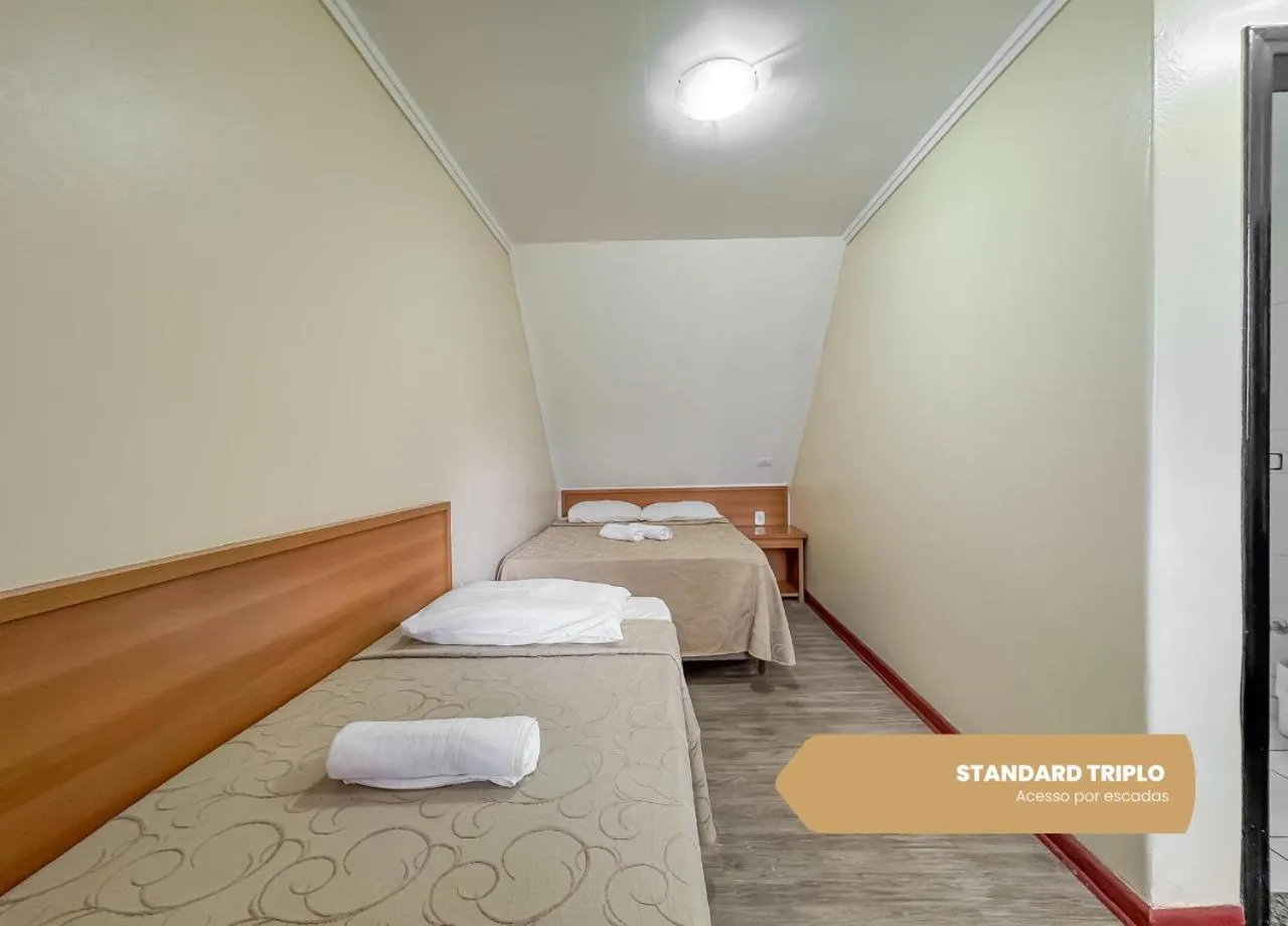 Bedroom, Bed in Hotel Fazenda Golden Park Campos do Jordão