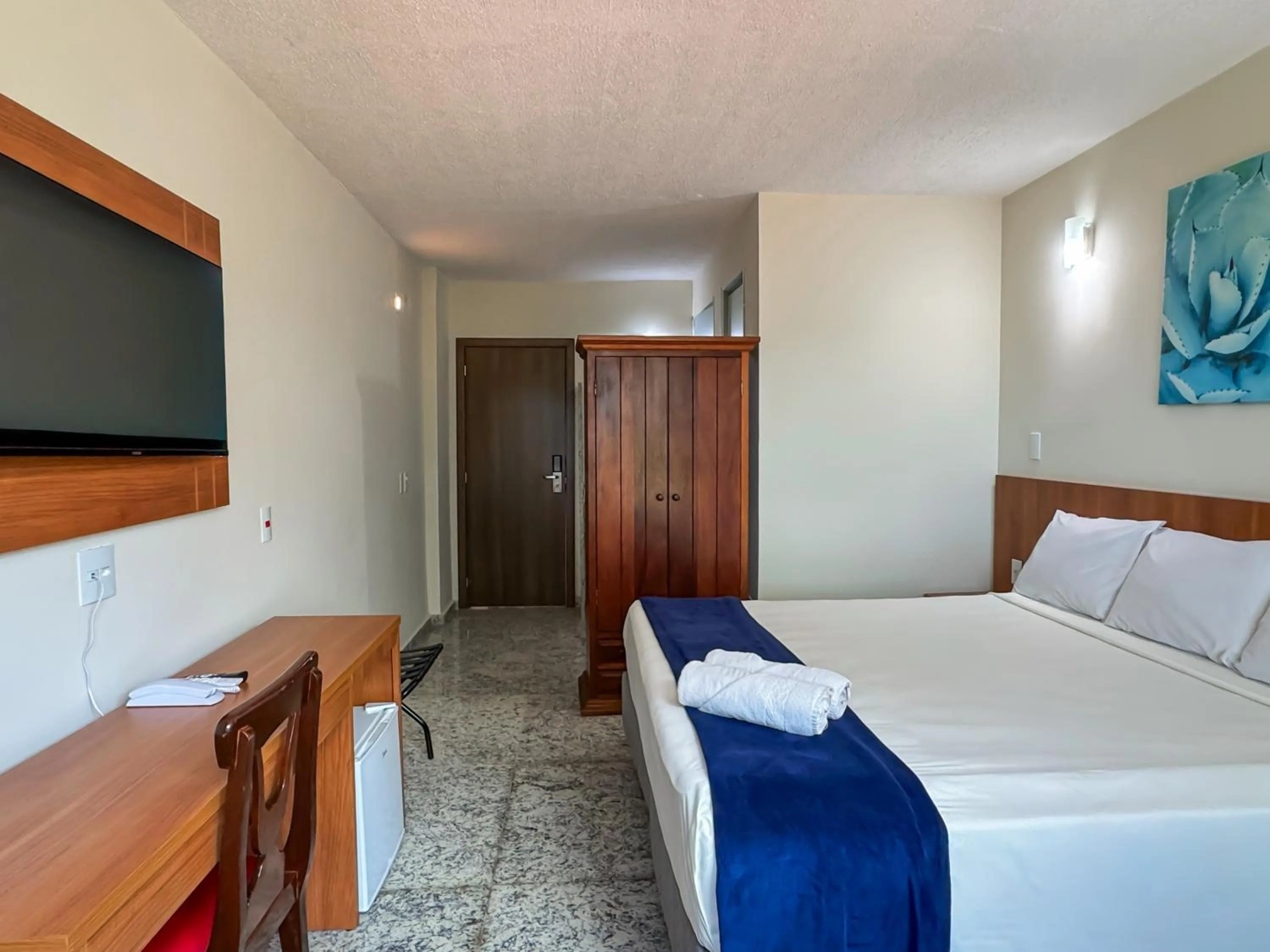 TV and multimedia, Bed in Hotel Fazenda Golden Park Campos do Jordão