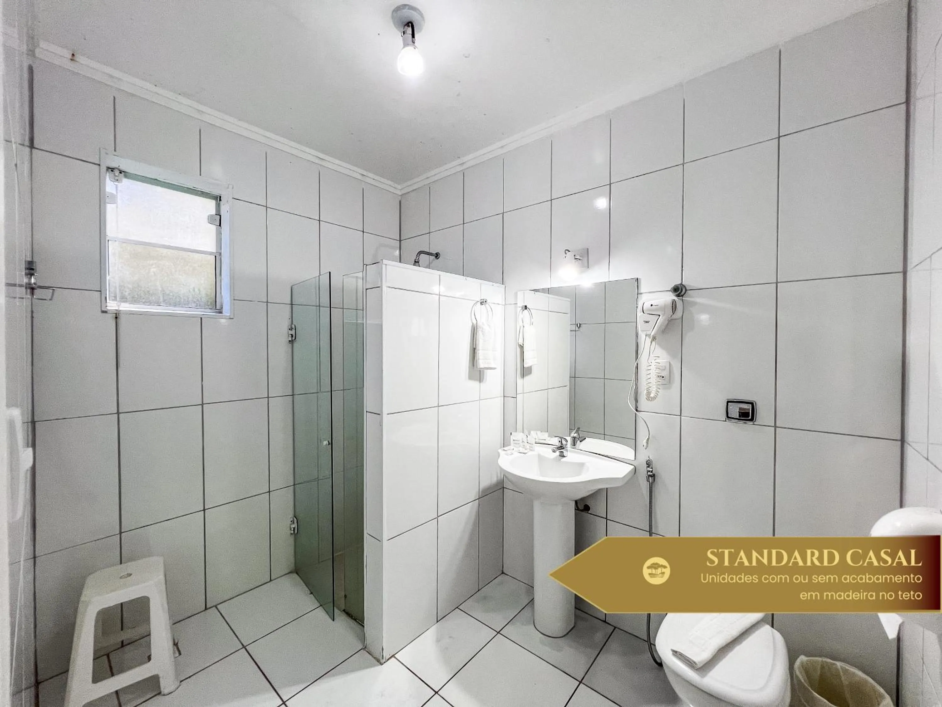 Bathroom in Hotel Fazenda Golden Park Campos do Jordão