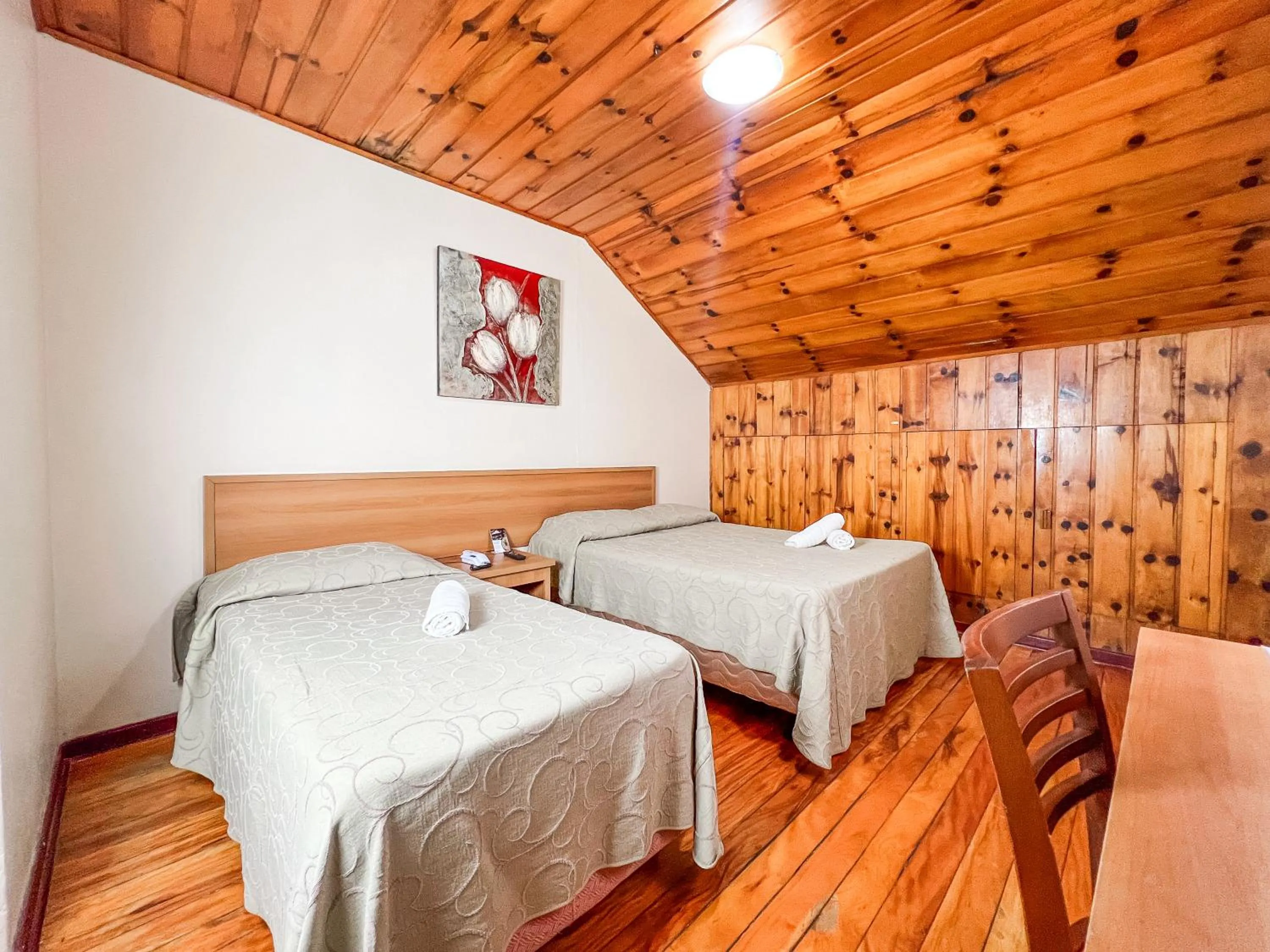 Bed in Hotel Fazenda Golden Park Campos do Jordão