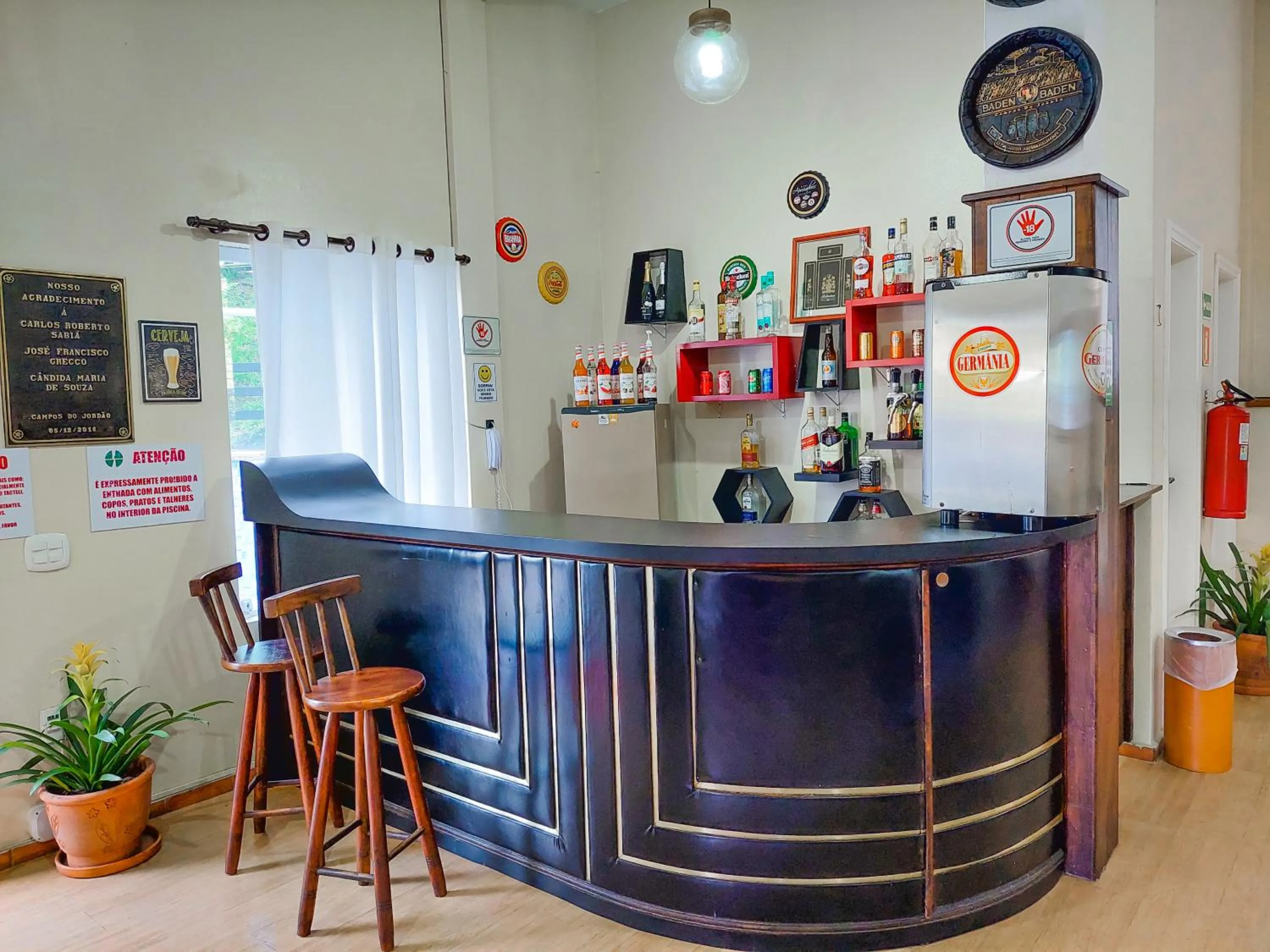 Lounge or bar in Hotel Fazenda Golden Park Campos do Jordão