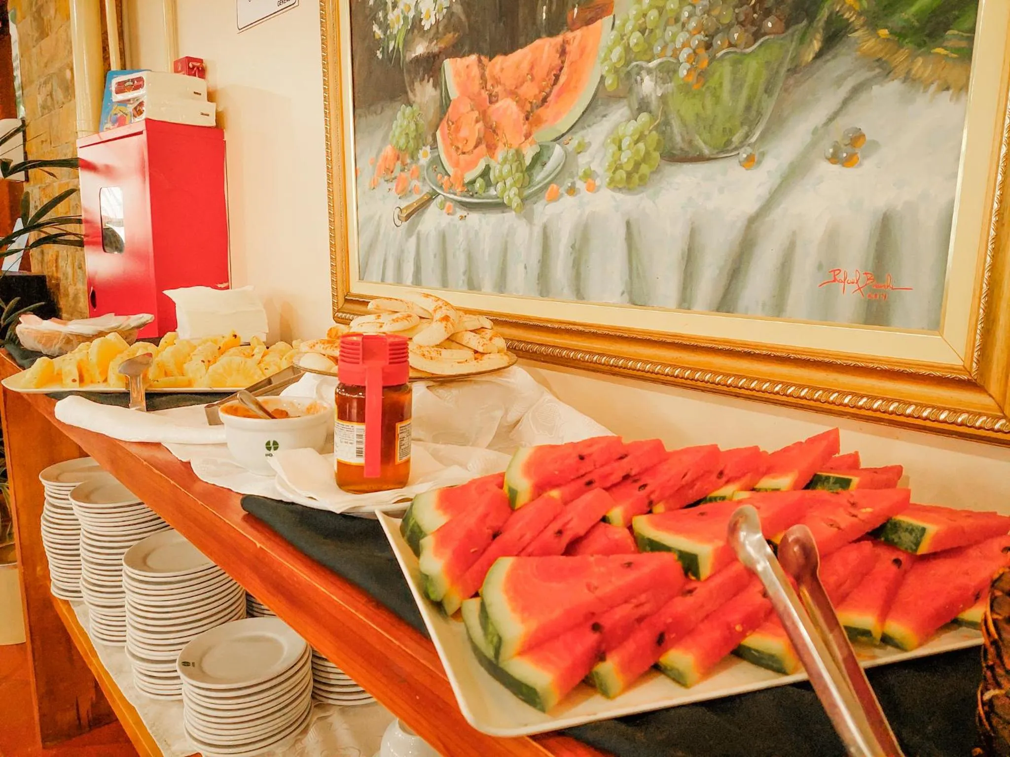 Breakfast in Hotel Fazenda Golden Park Campos do Jordão