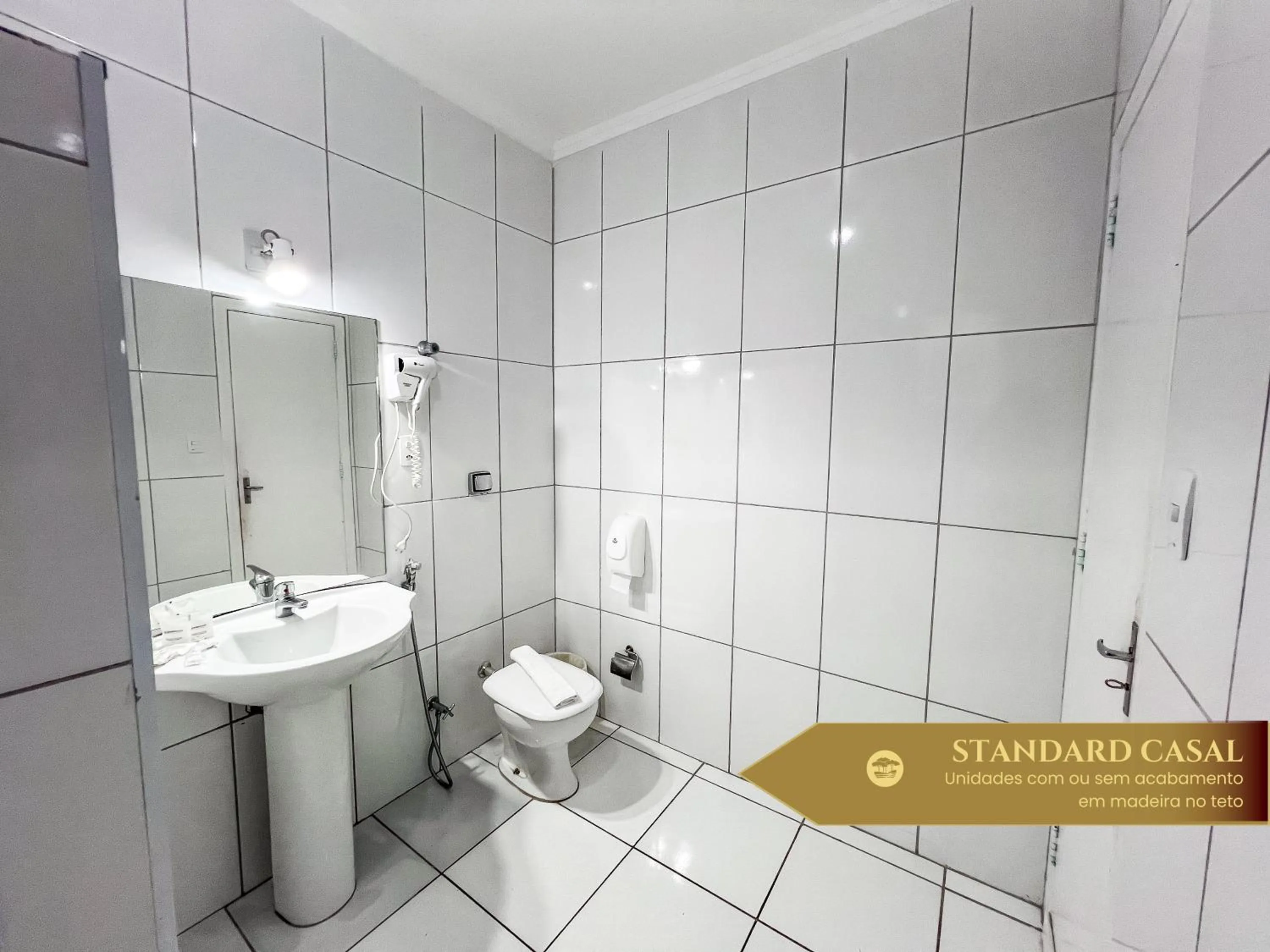 Bathroom in Hotel Fazenda Golden Park Campos do Jordão