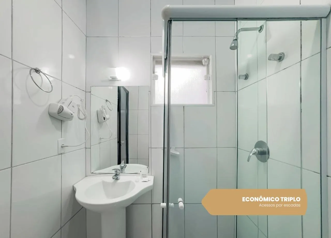 Bathroom in Hotel Fazenda Golden Park Campos do Jordão