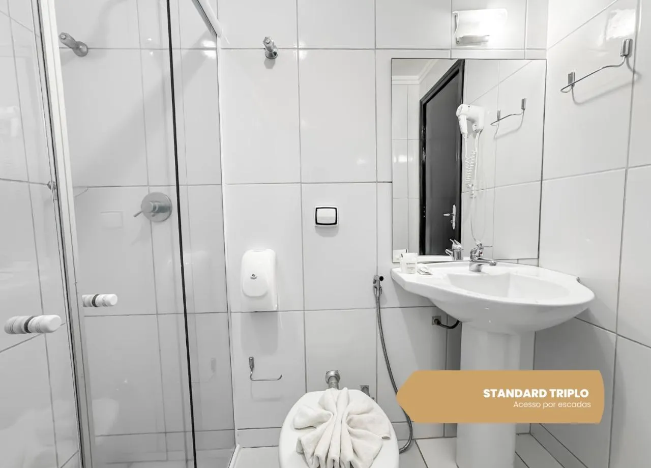 Bathroom in Hotel Fazenda Golden Park Campos do Jordão