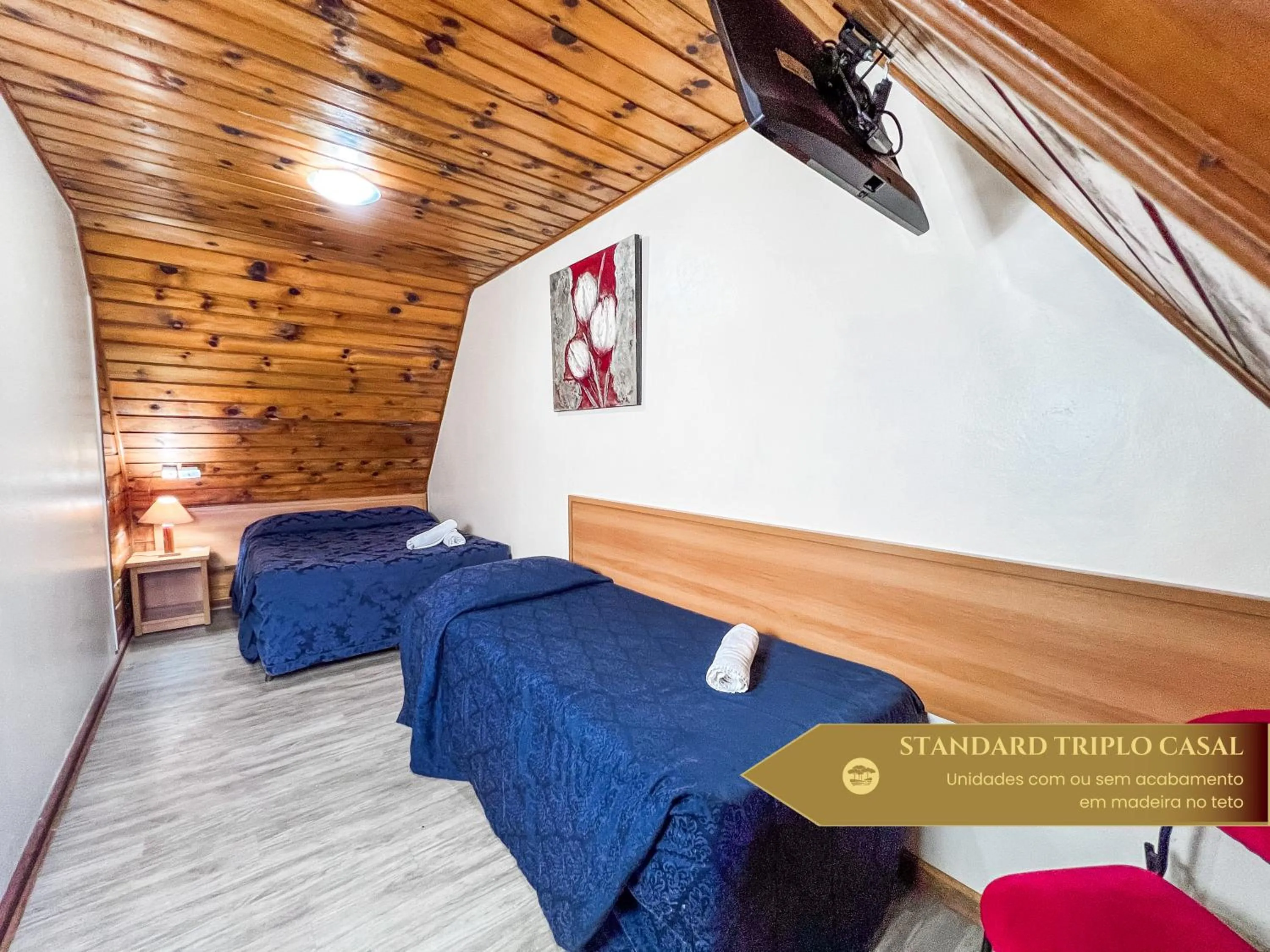 Bedroom in Hotel Fazenda Golden Park Campos do Jordão