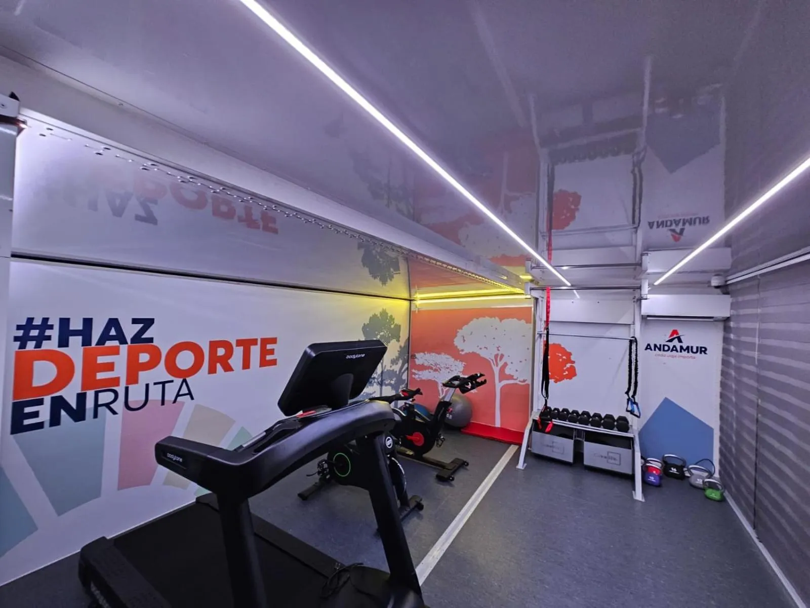 Fitness centre/facilities in Andamur San Román