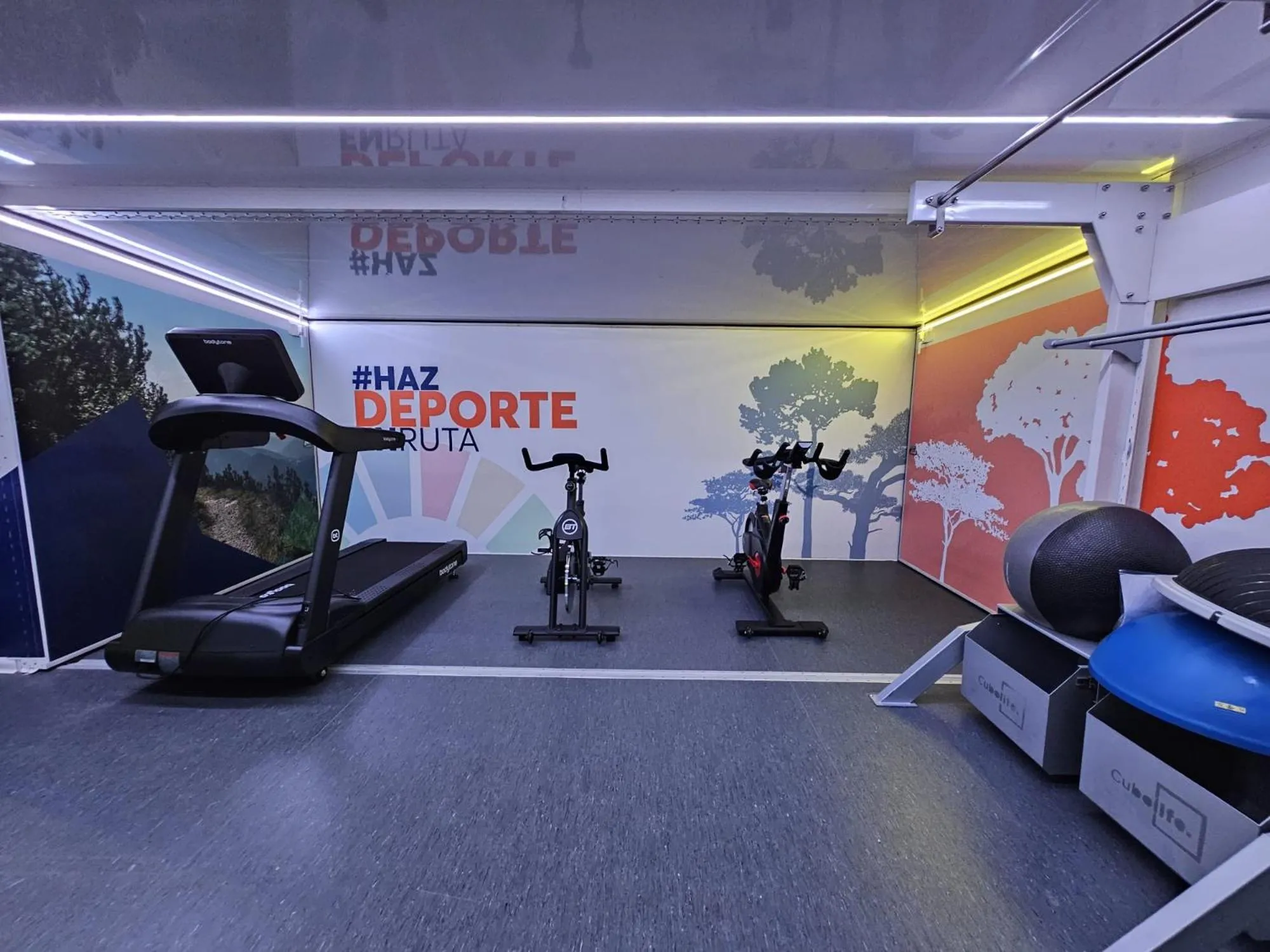 Fitness centre/facilities in Andamur San Román