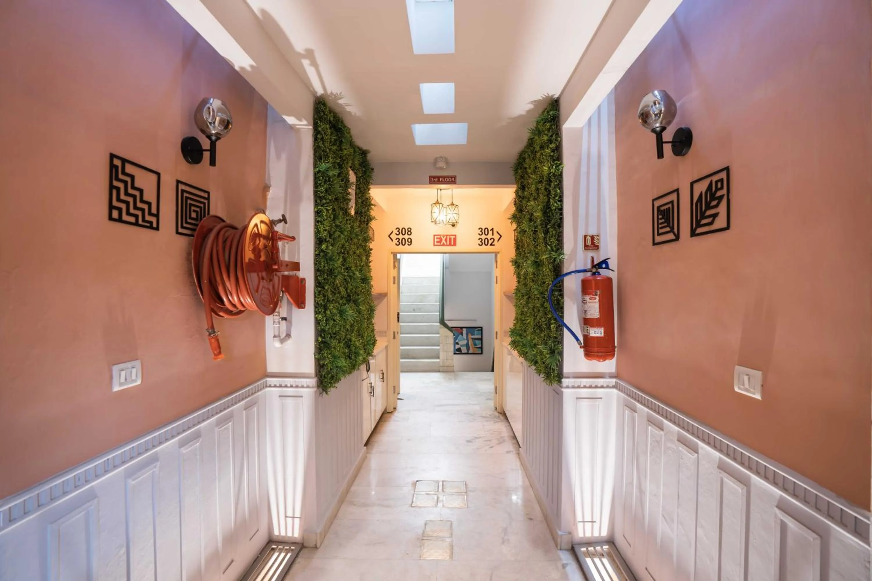 Property building in Zostel Delhi