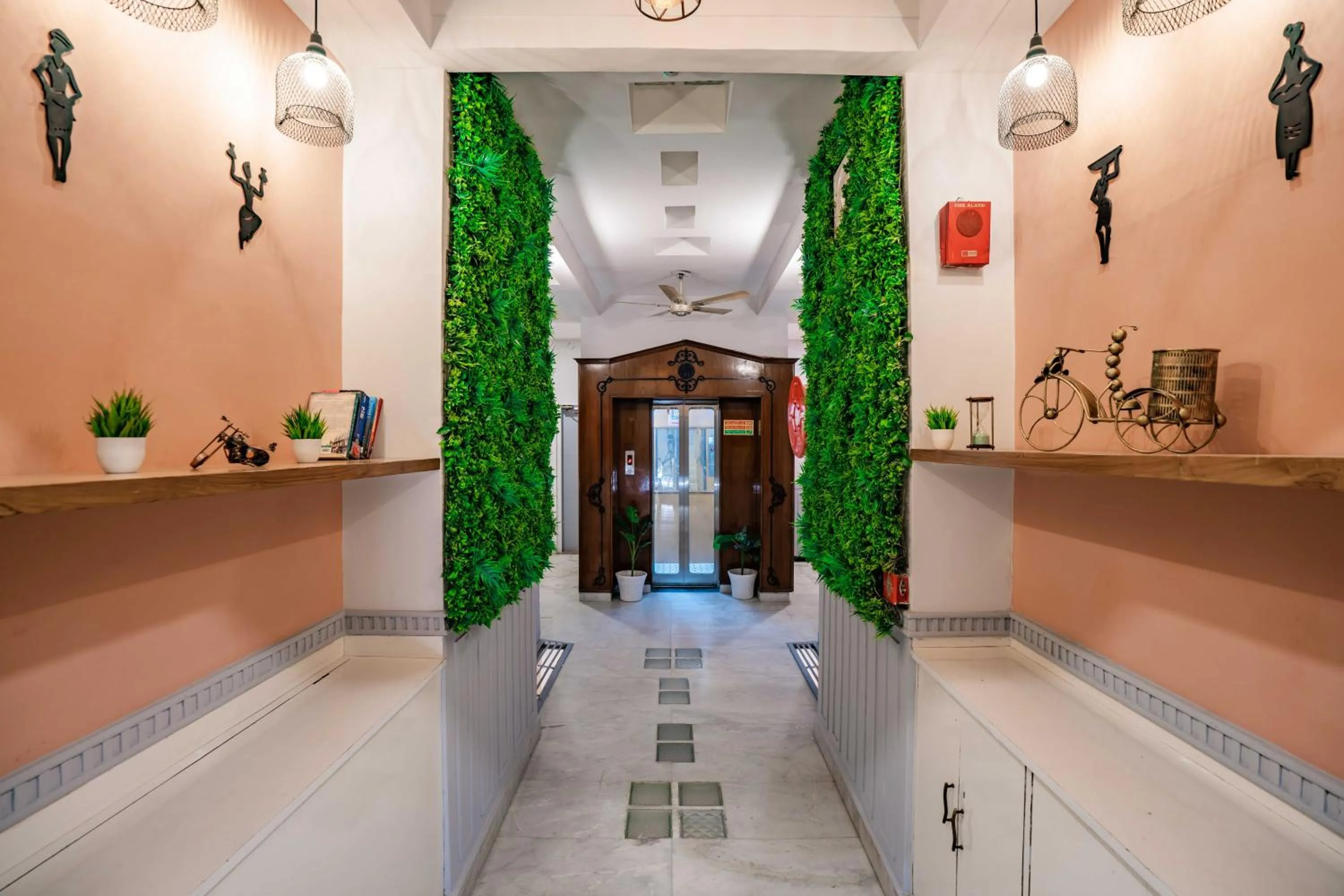 Property building in Zostel Delhi