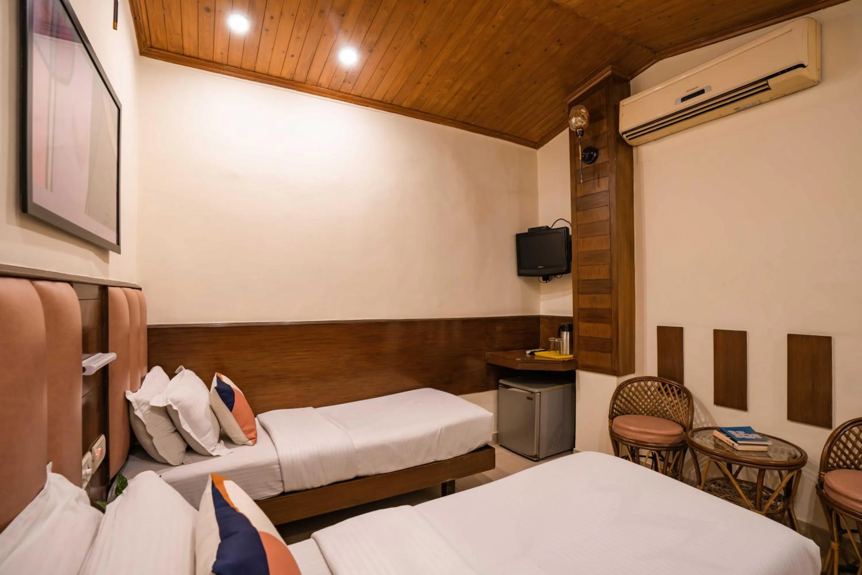 TV and multimedia, Bed in Zostel Delhi