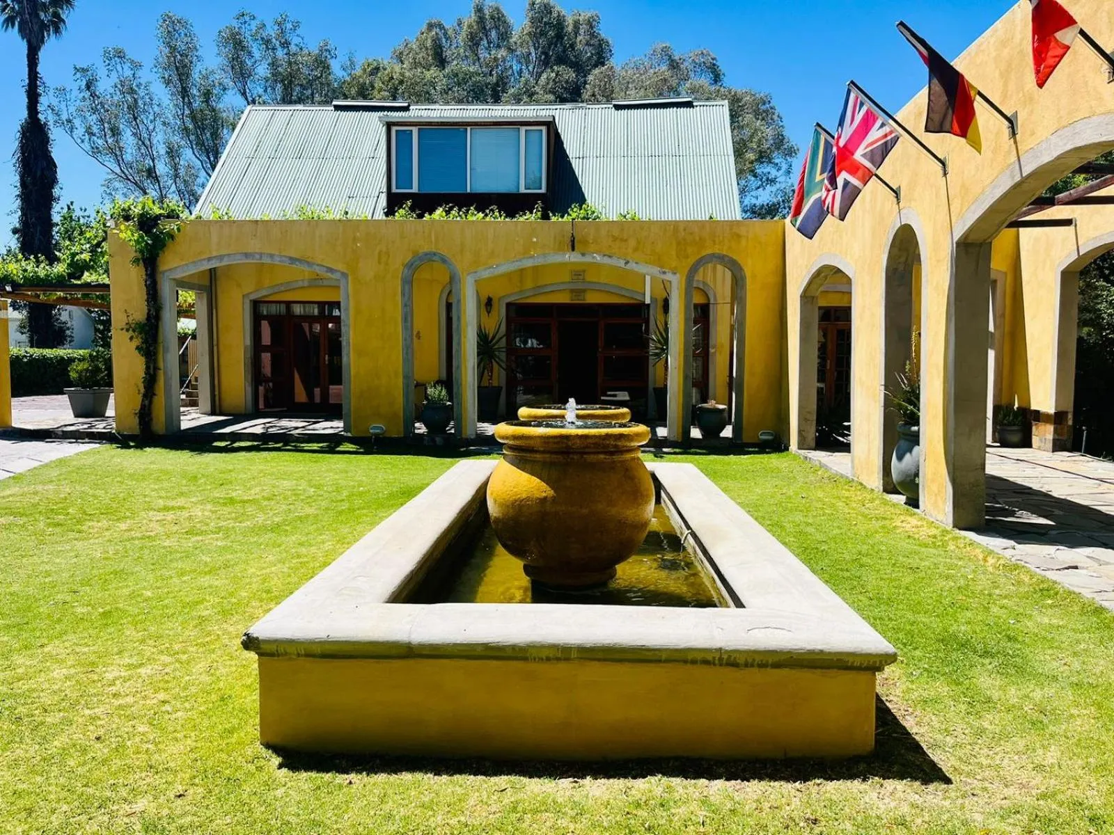 Patio in 17 on Bird Guest House