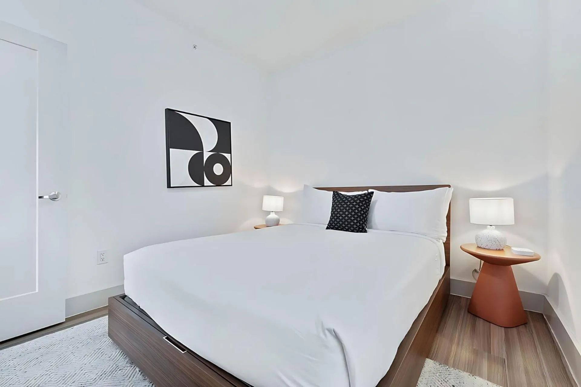Bedroom, Bed in Placemakr Downtown Austin