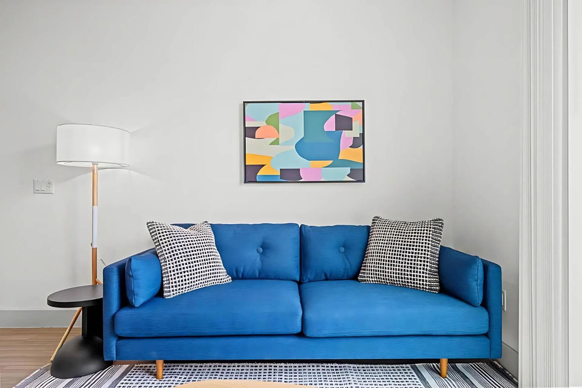 Seating area in Placemakr Downtown Austin