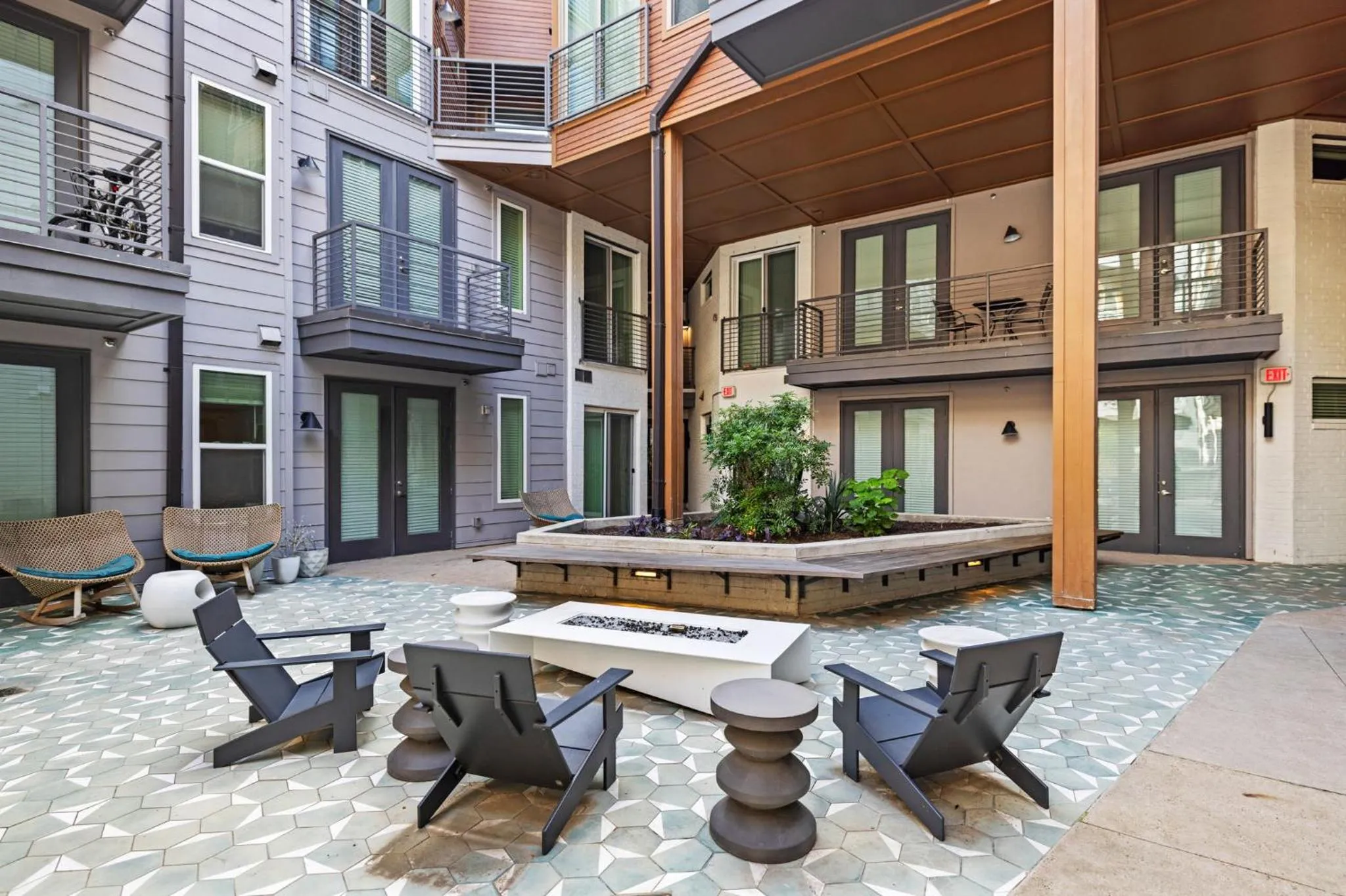 Patio in Placemakr Downtown Austin