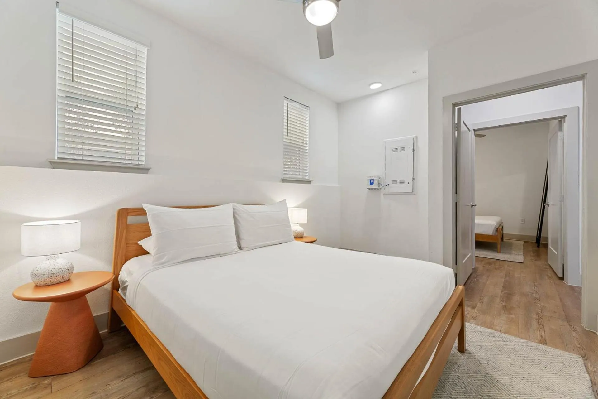 Bedroom, Bed in Placemakr Downtown Austin