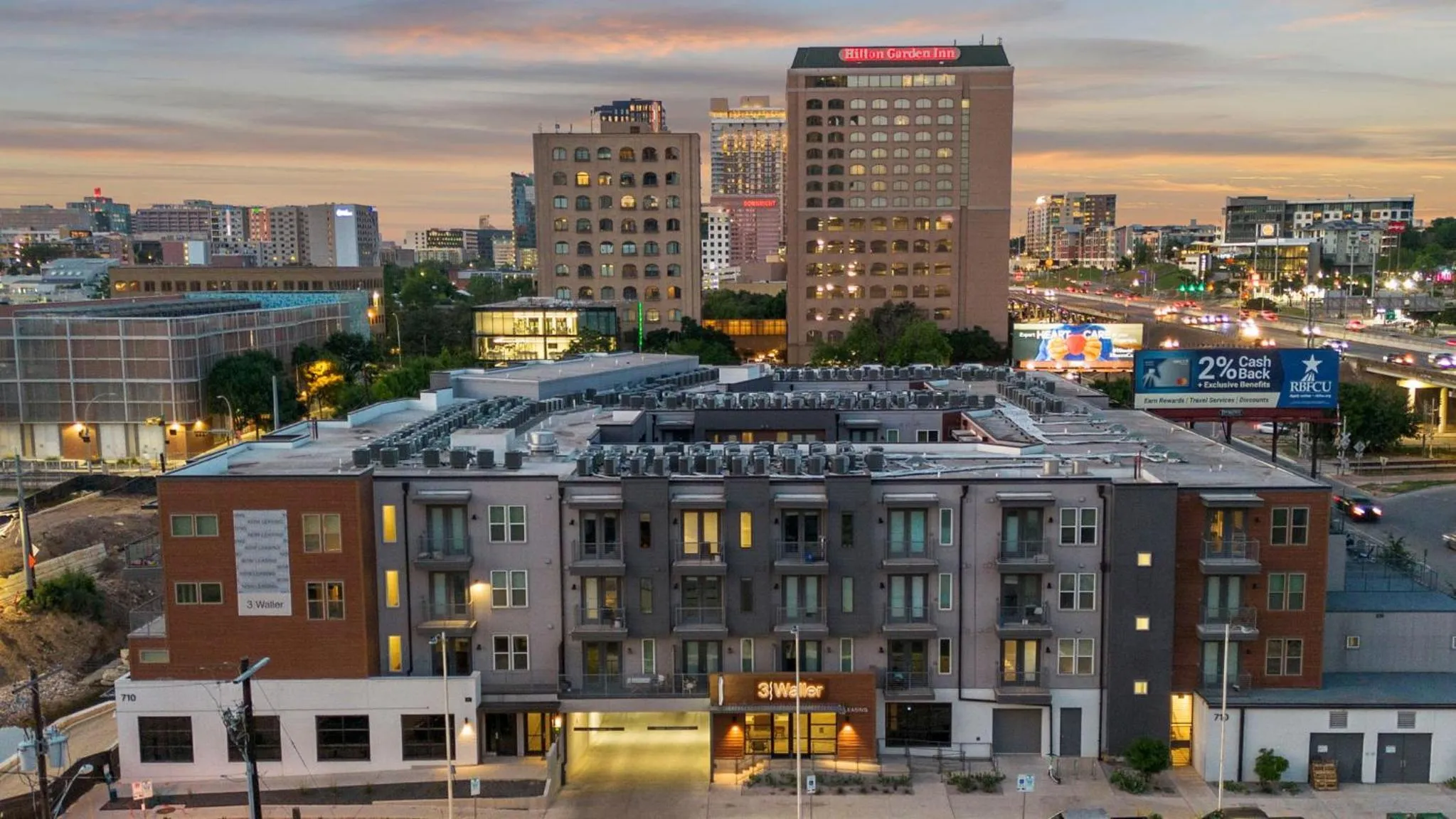 Property building in Placemakr Downtown Austin