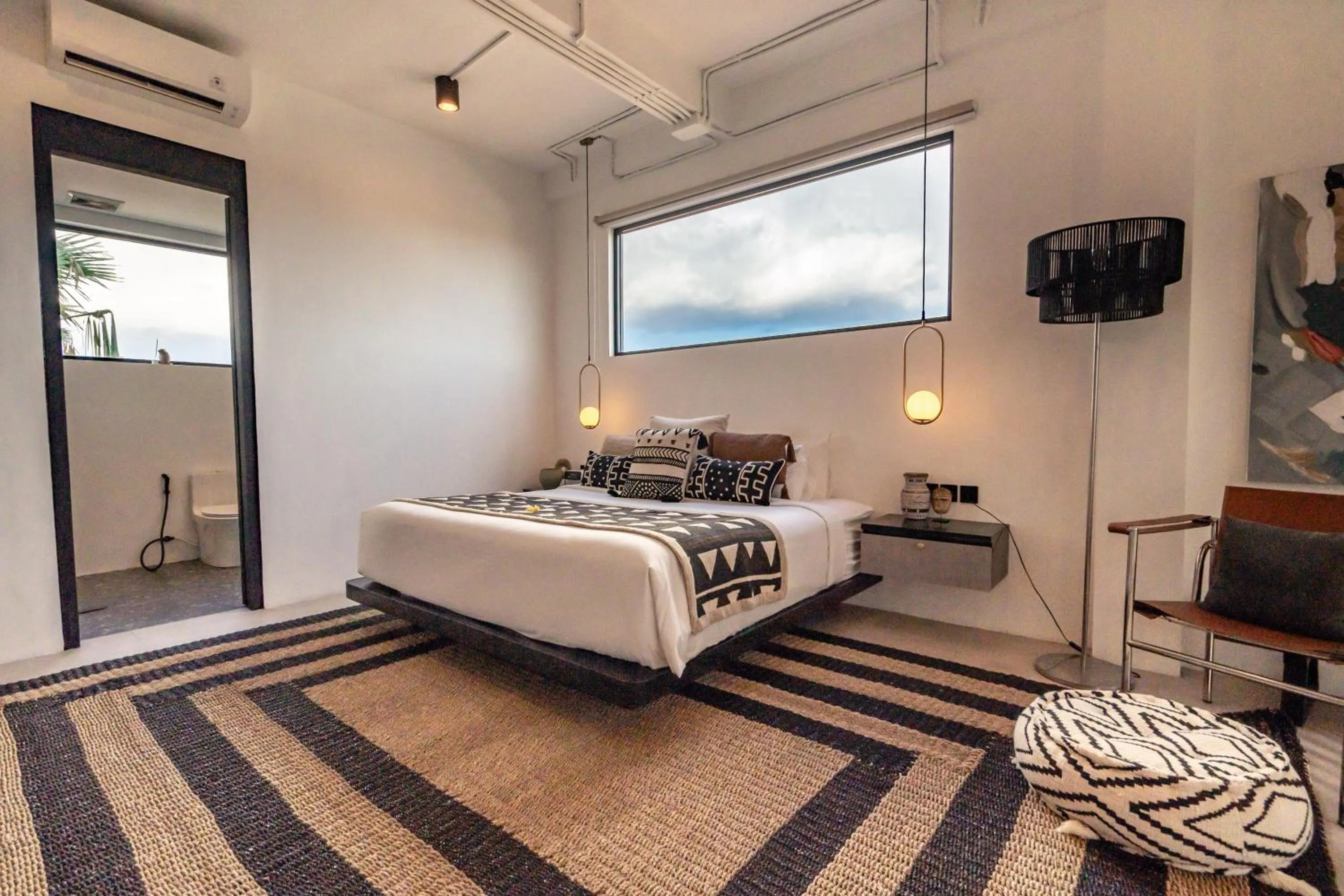 Bed in Onyx Beach Hotel