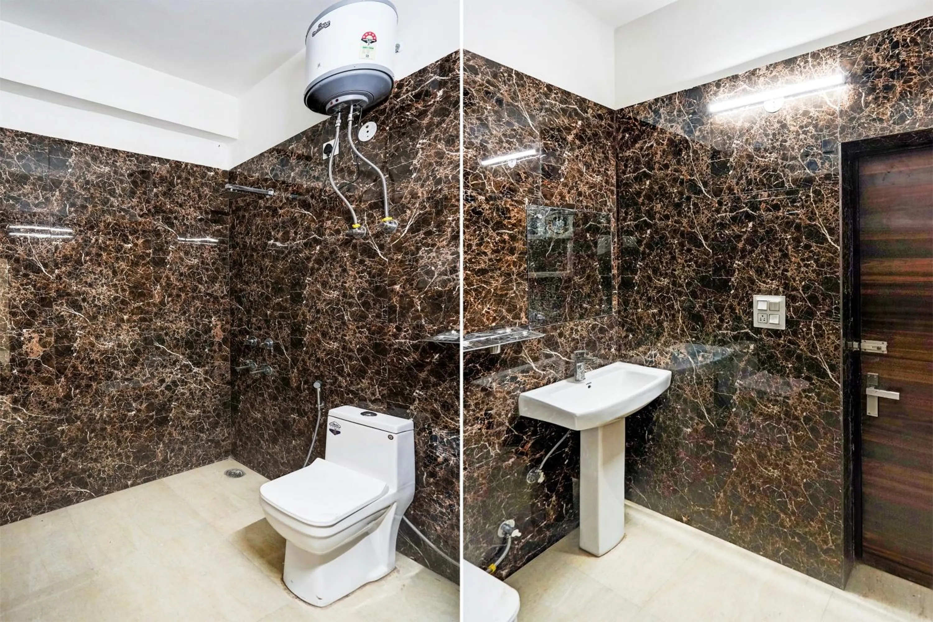 Bathroom in Townhouse Sector 86 Near Sector 83 Metro Station