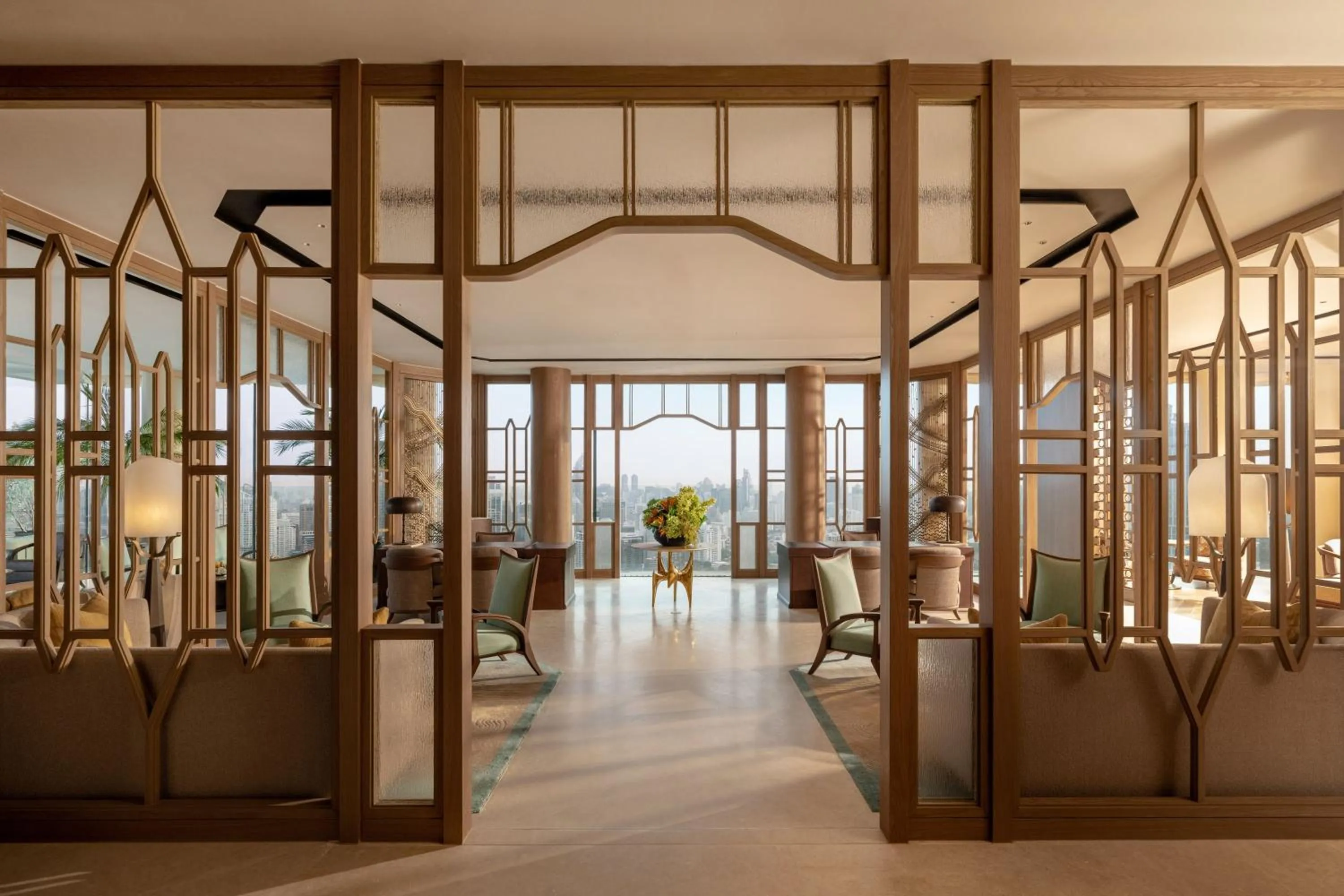 Lobby or reception in Dusit Thani Bangkok