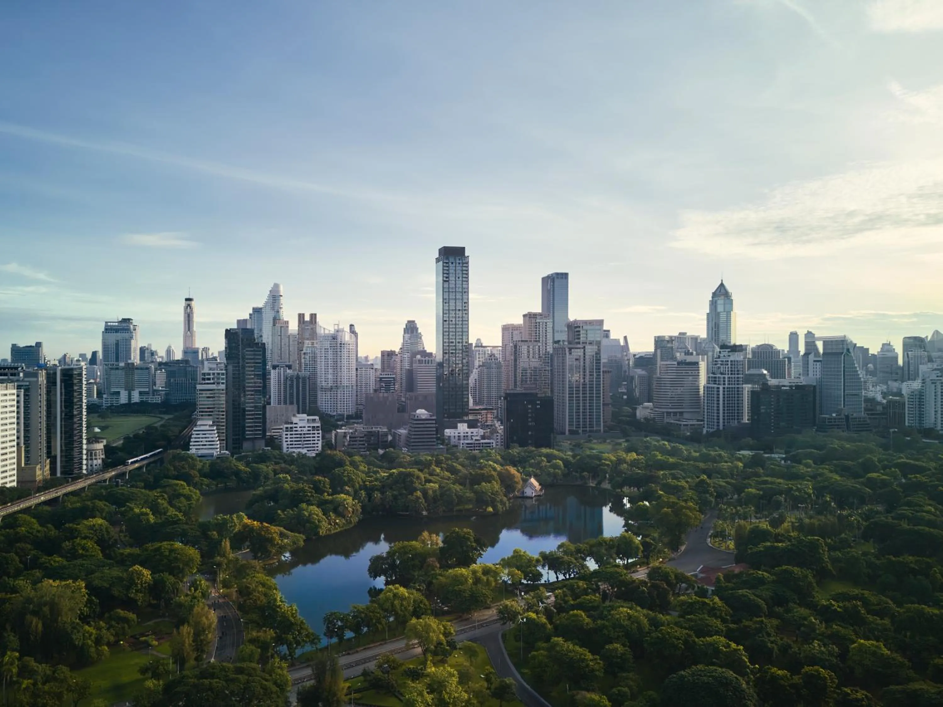 View (from property/room) in Dusit Thani Bangkok