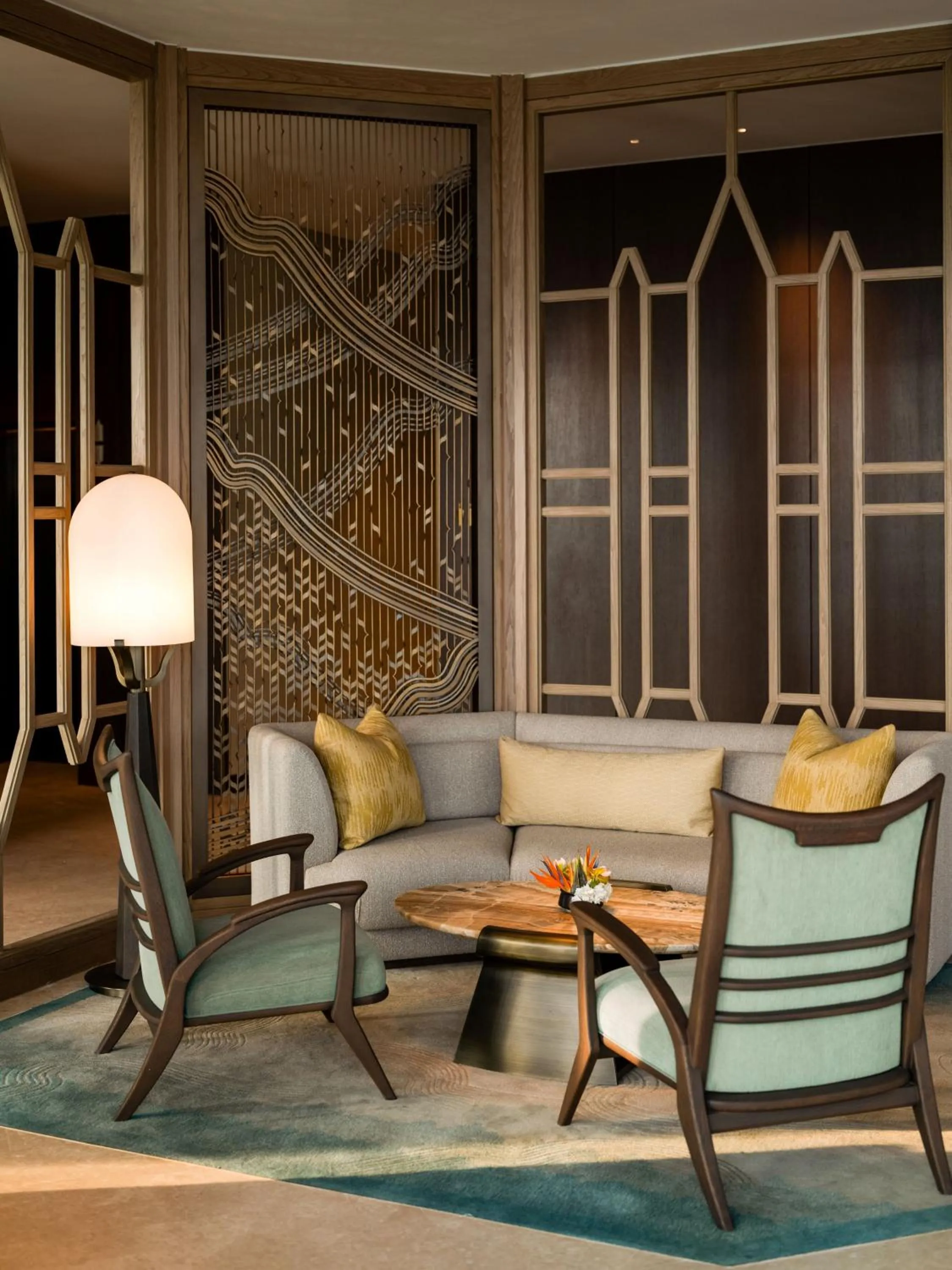 Lobby or reception in Dusit Thani Bangkok