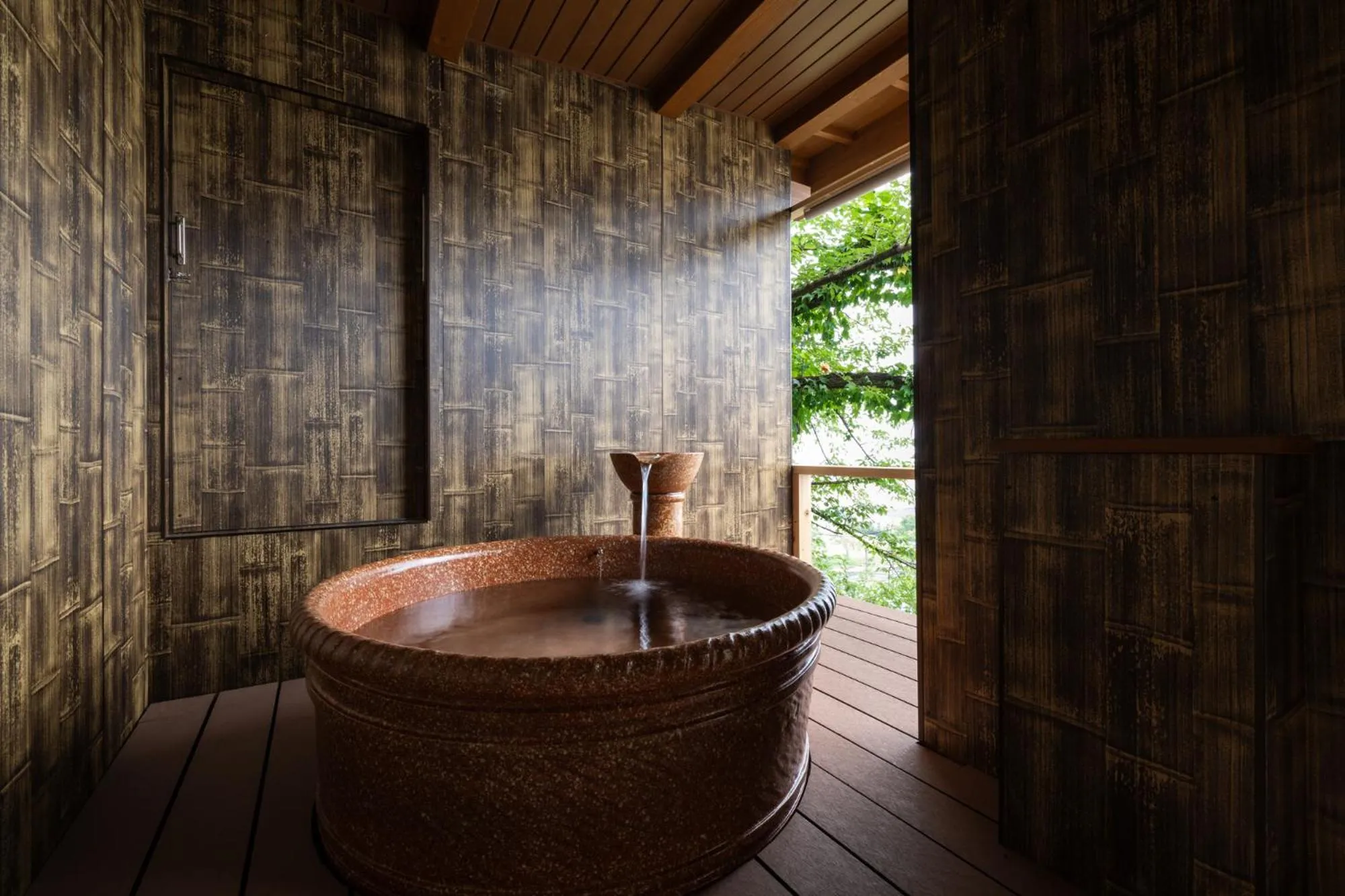 Open Air Bath in AtamiOnsen Nagahamaen