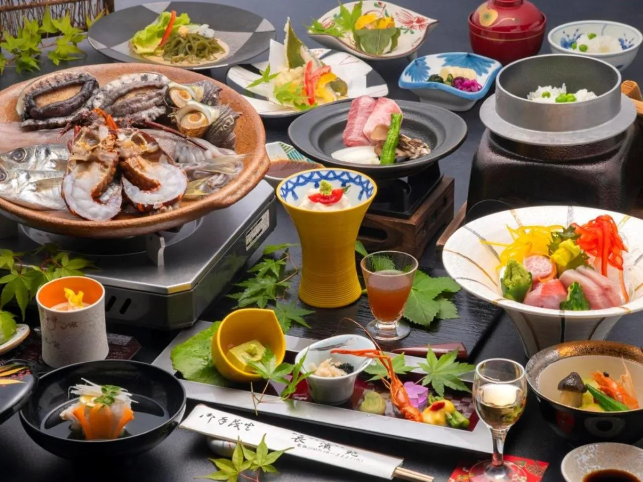 Food in AtamiOnsen Nagahamaen