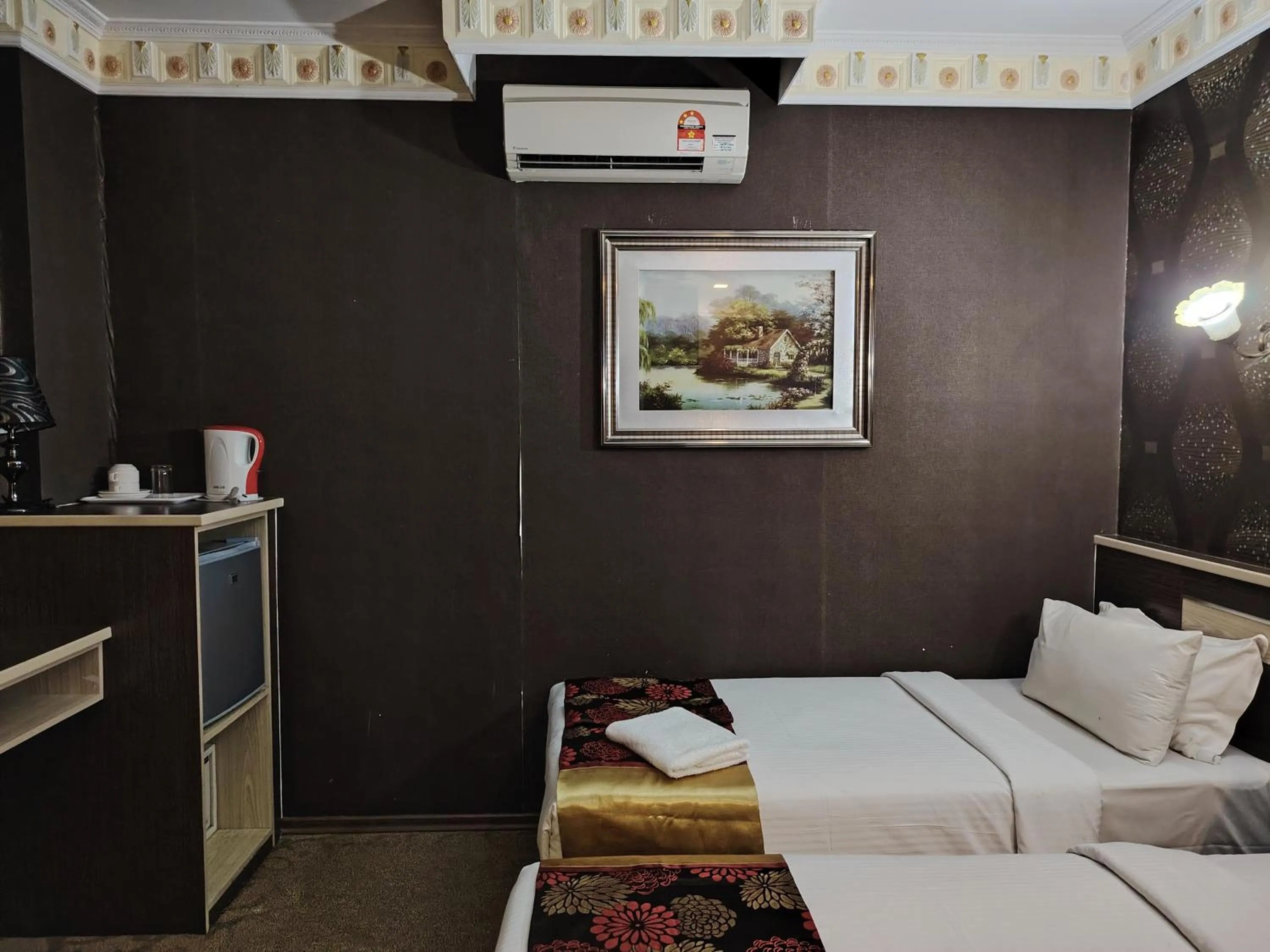 Bedroom, Bed in The Ardens Hotel - Nong Chik, Kolam Air, Johor Bahru