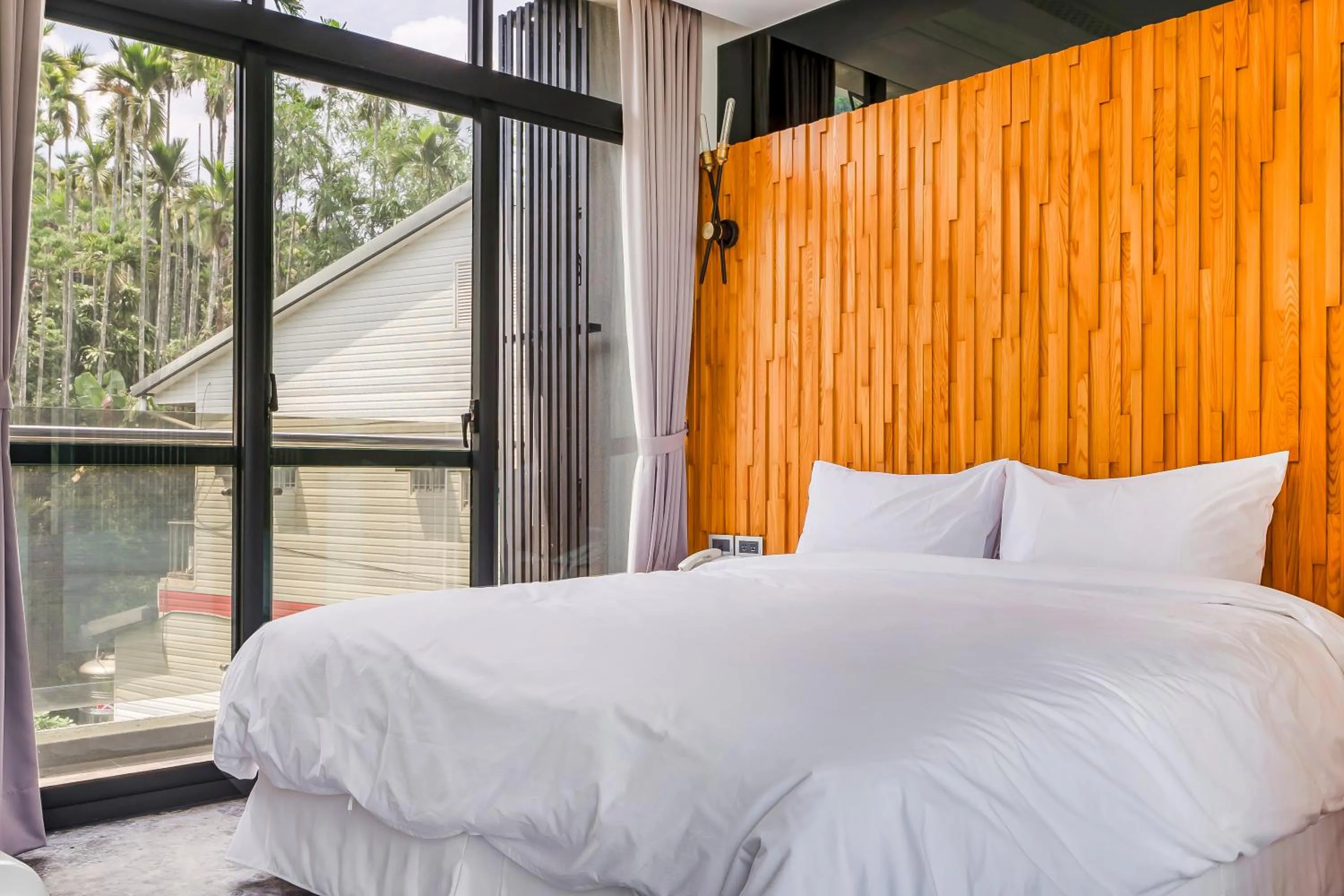 Bed in Han Yan Hill Hotel