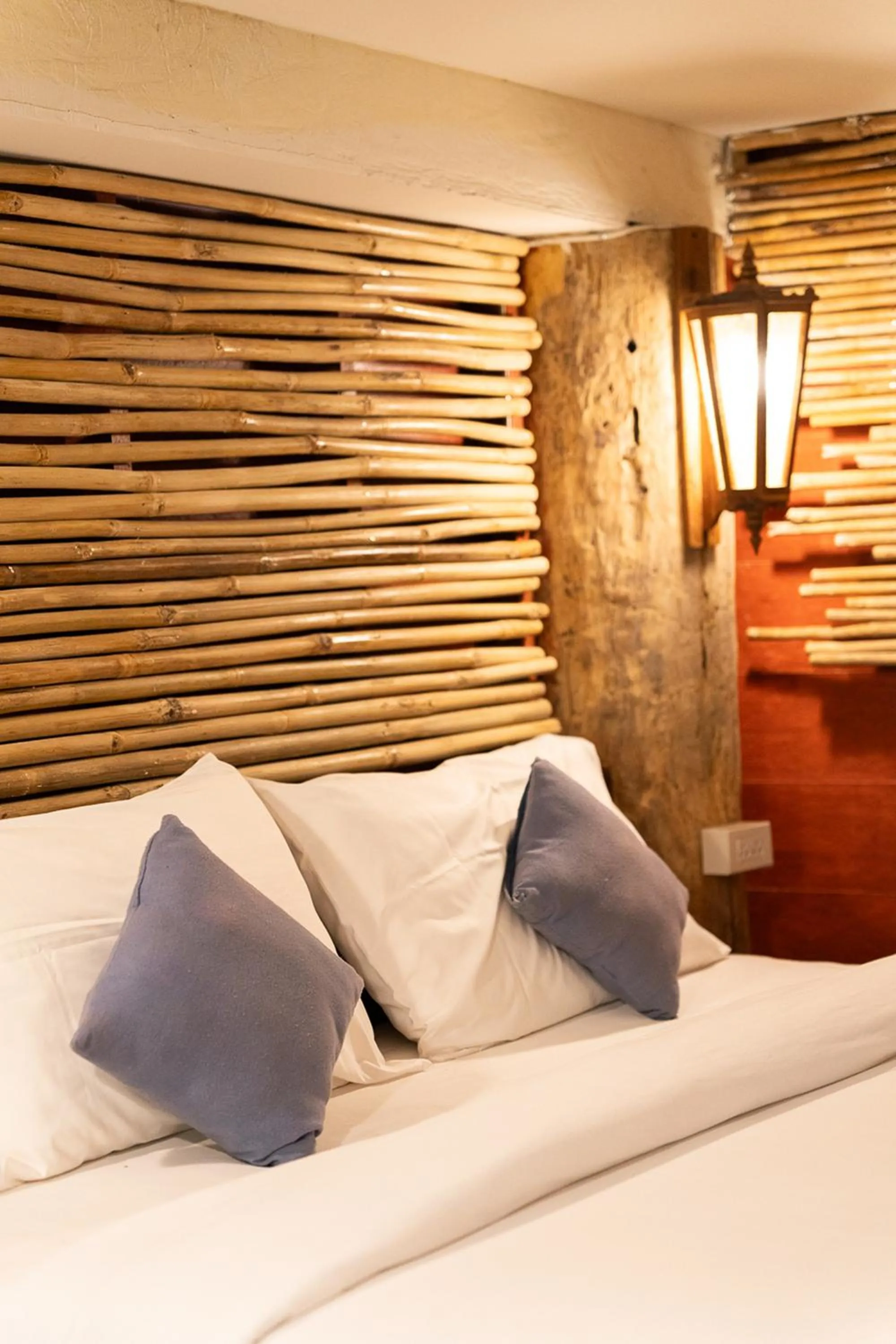 Bed in Monruamsuk Homestay Cafe and Bistro