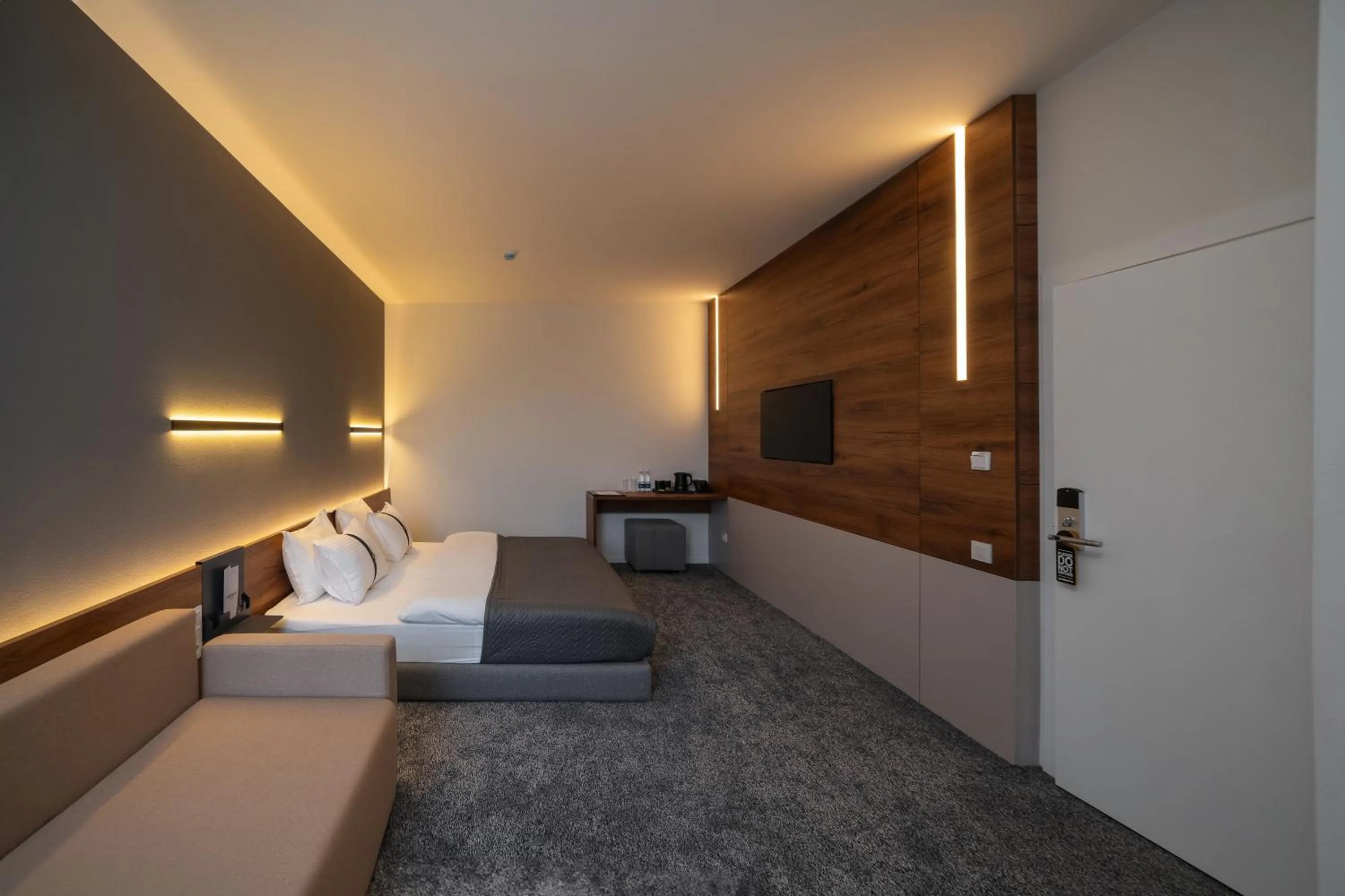 Bed in Duo Hotel by Futuro