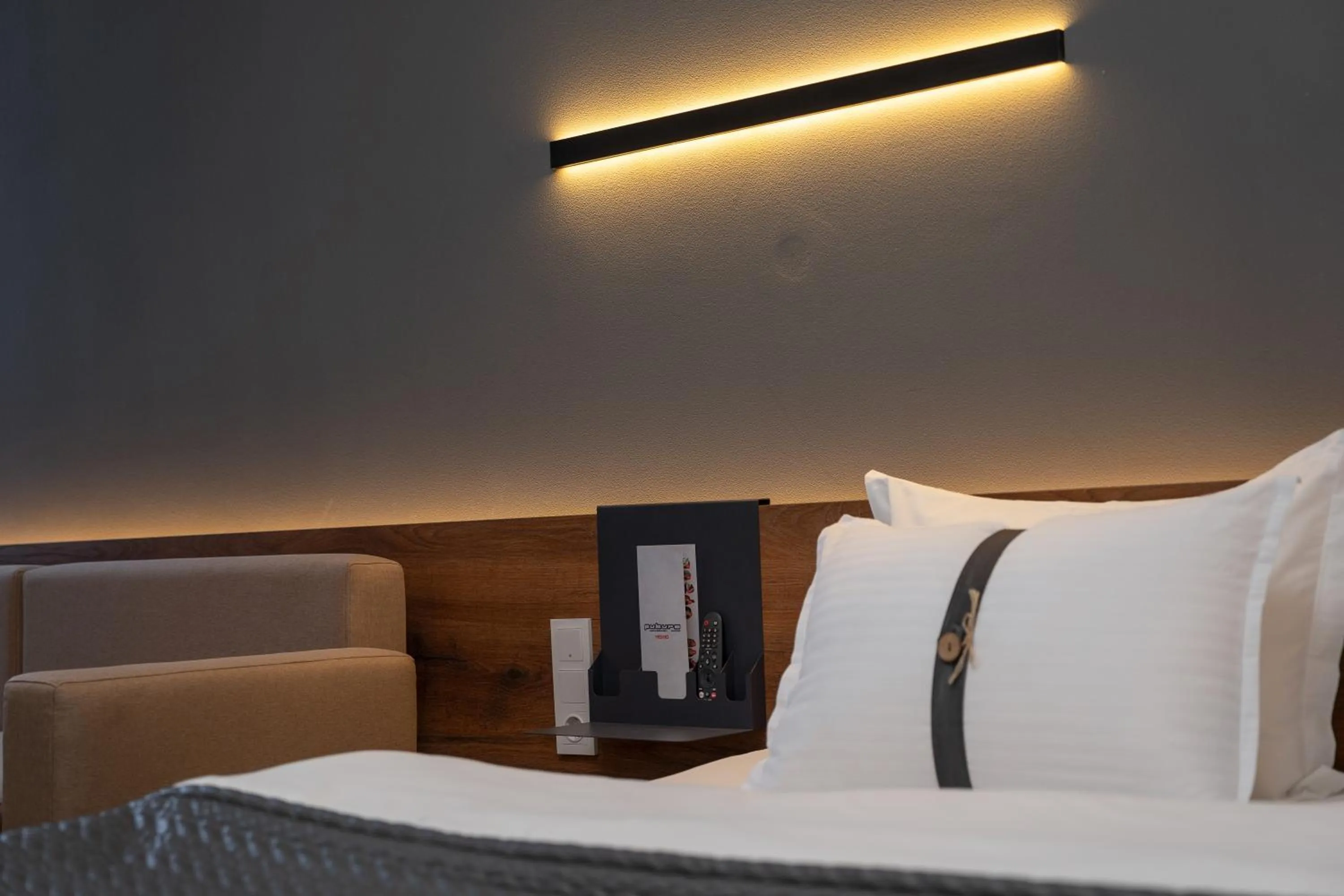 Bed in Duo Hotel by Futuro