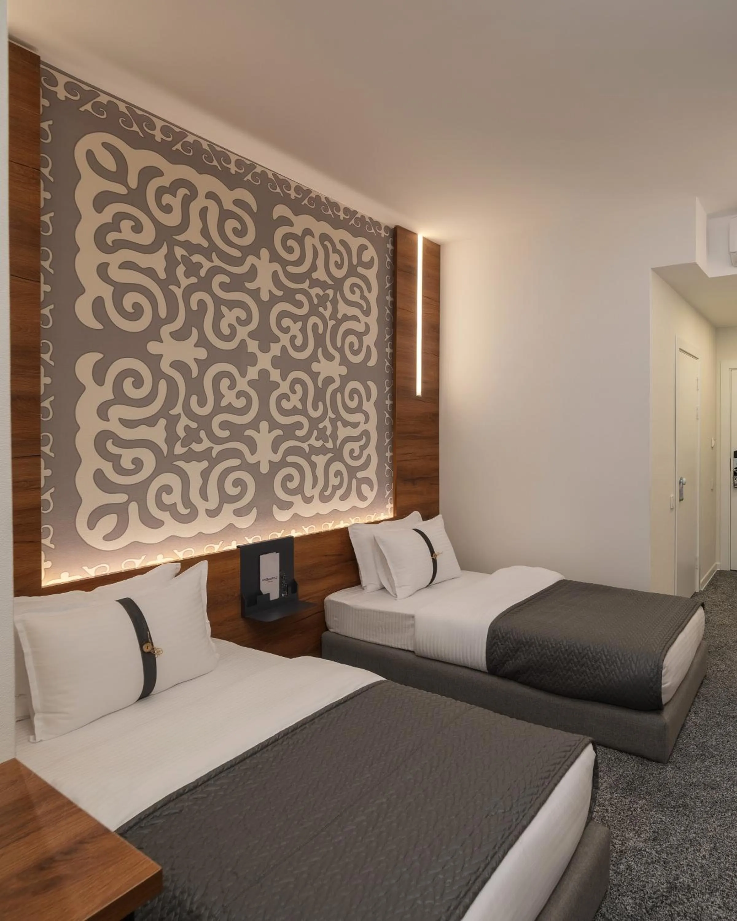 Bed in Duo Hotel by Futuro