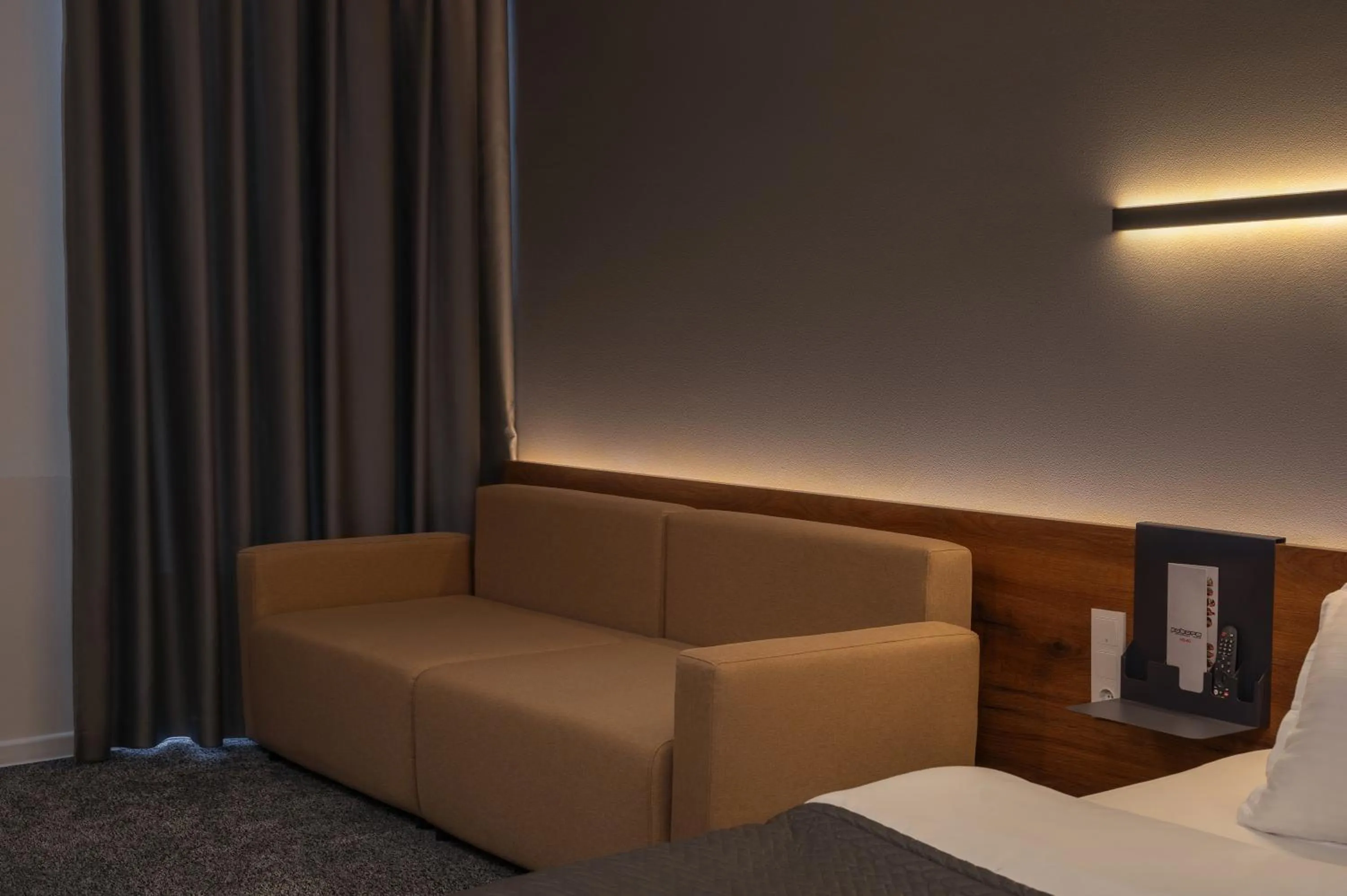 Bed in Duo Hotel by Futuro