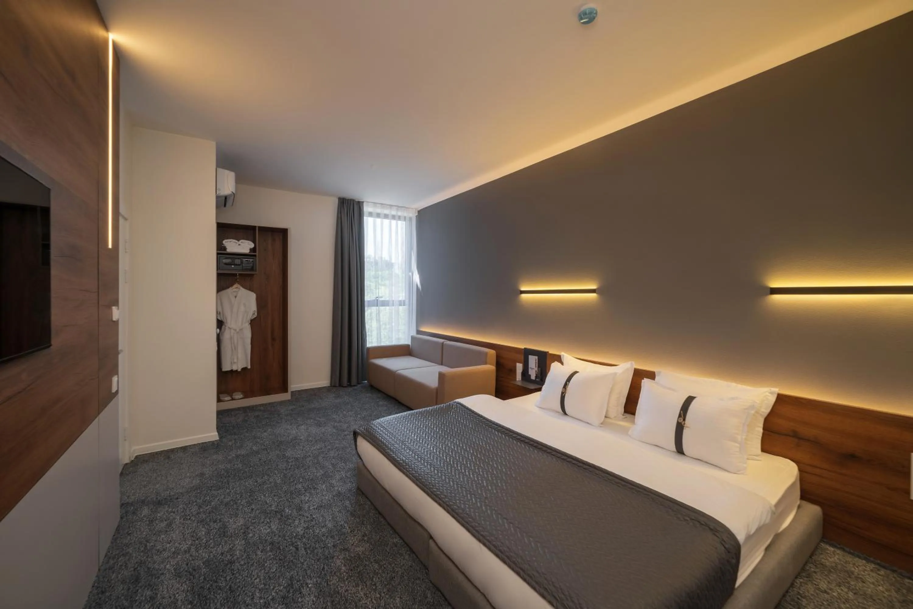 Bed in Duo Hotel by Futuro