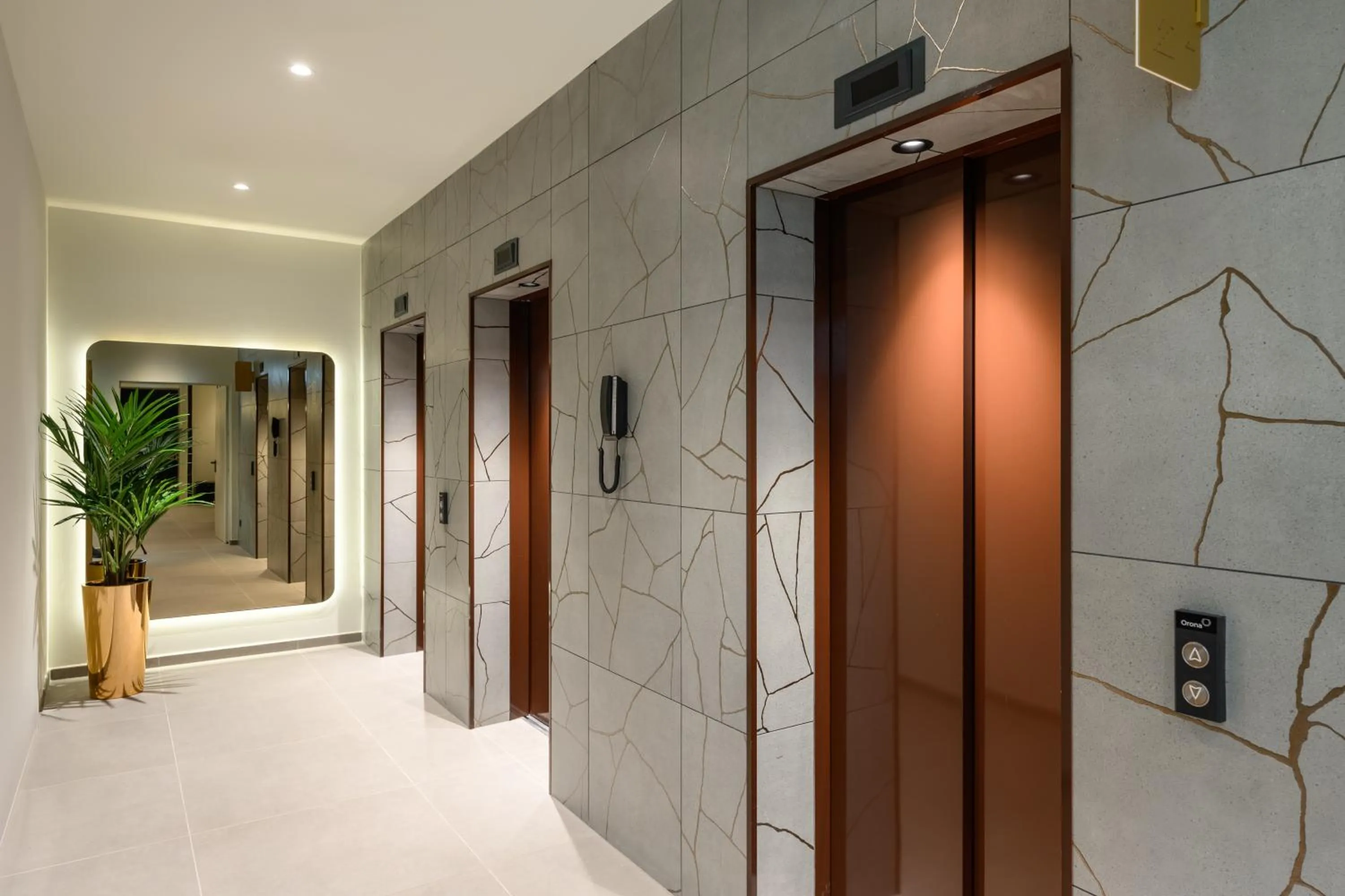 elevator in Hilton Garden Inn Debrecen City Center