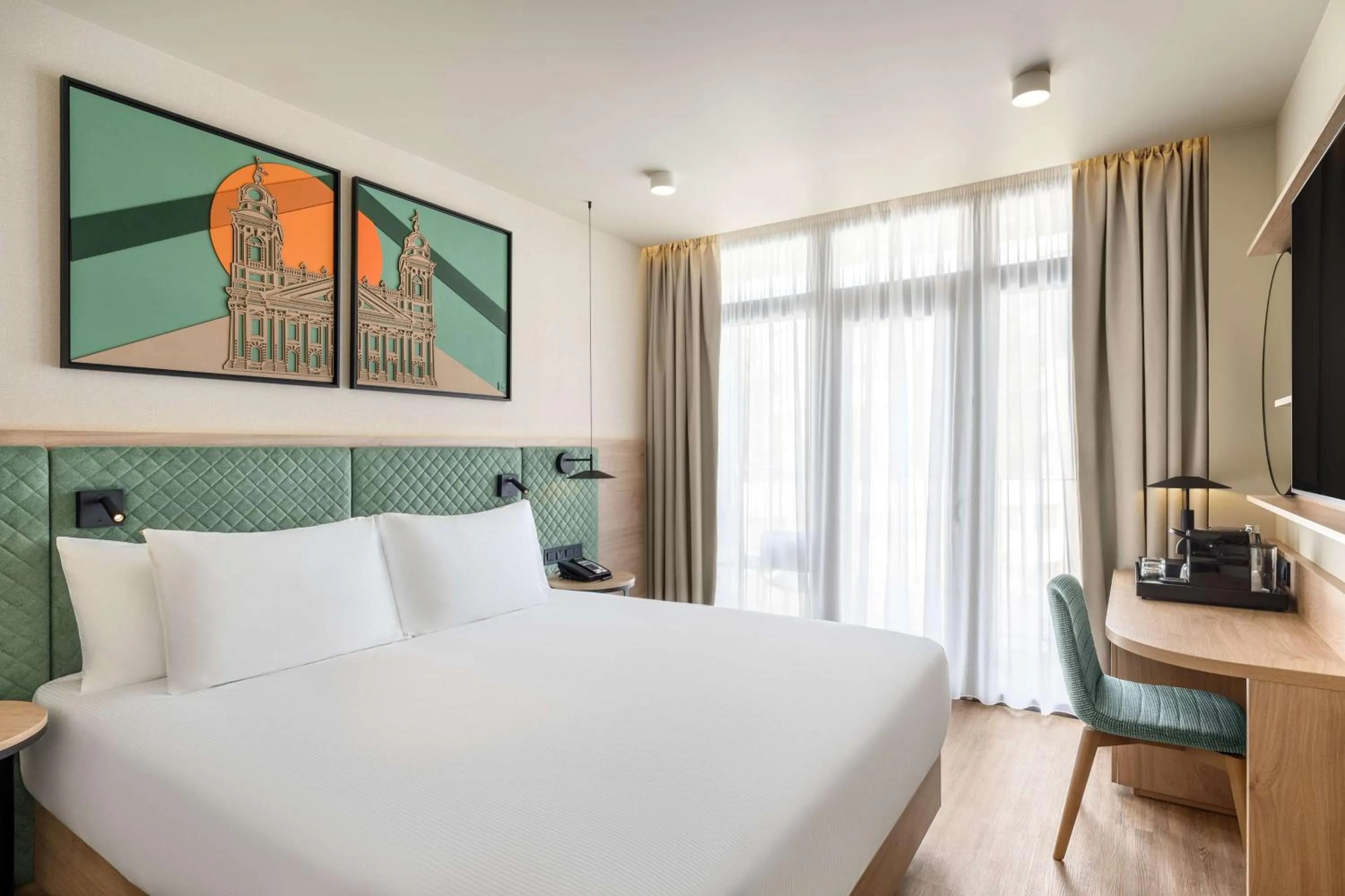 Bed in Hilton Garden Inn Debrecen City Center