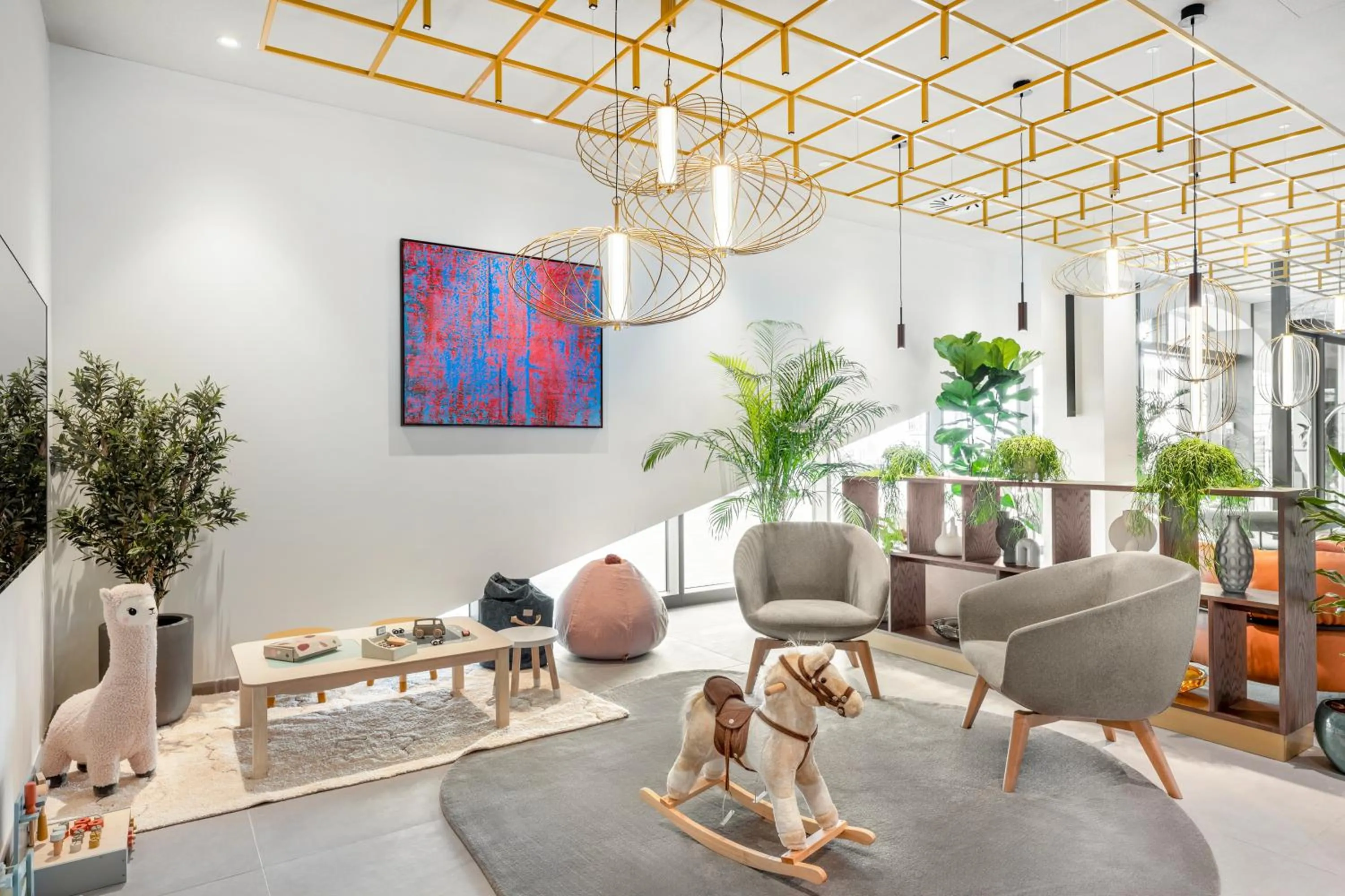 Lobby or reception in Hilton Garden Inn Debrecen City Center