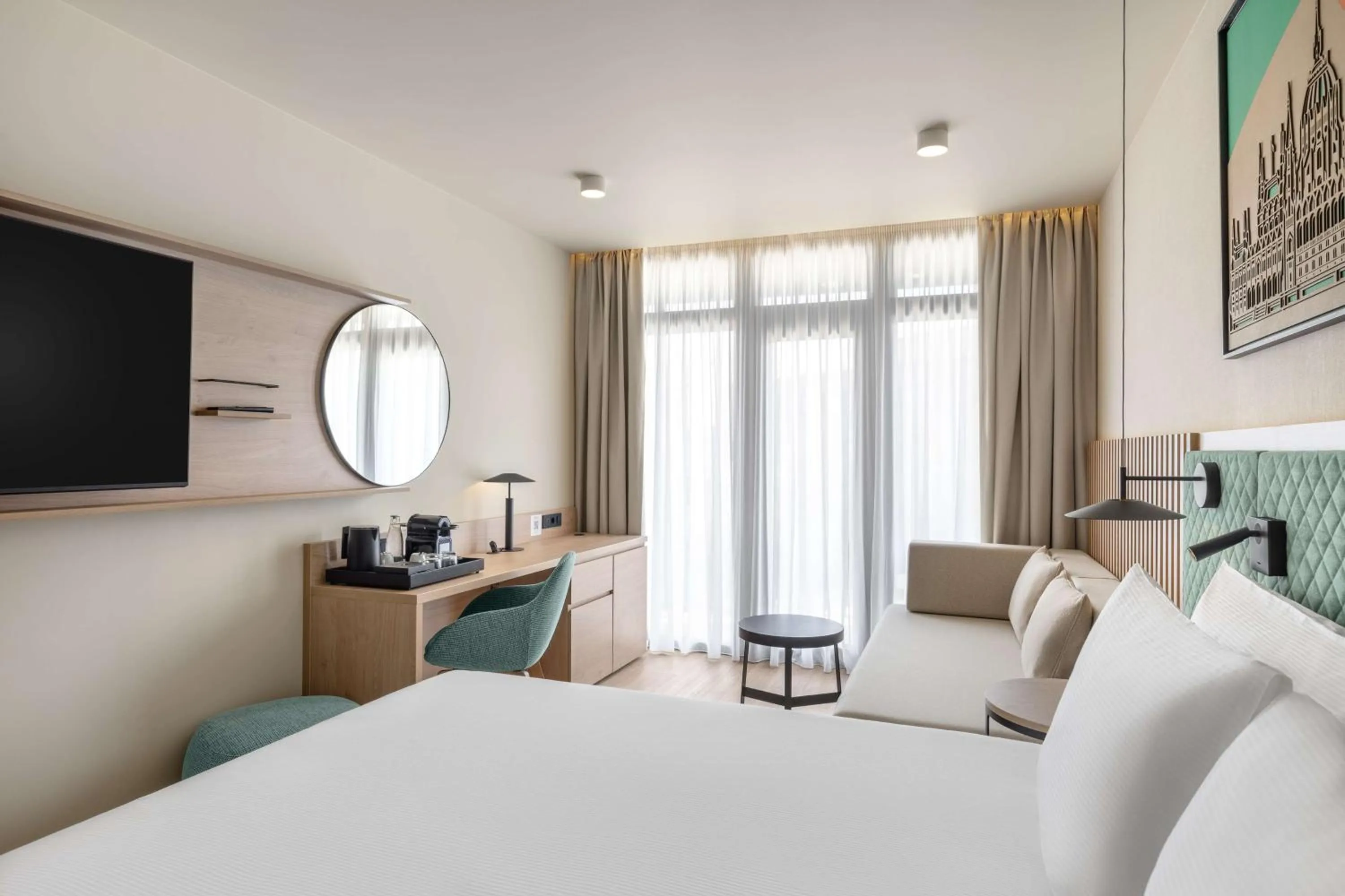 Bed in Hilton Garden Inn Debrecen City Center