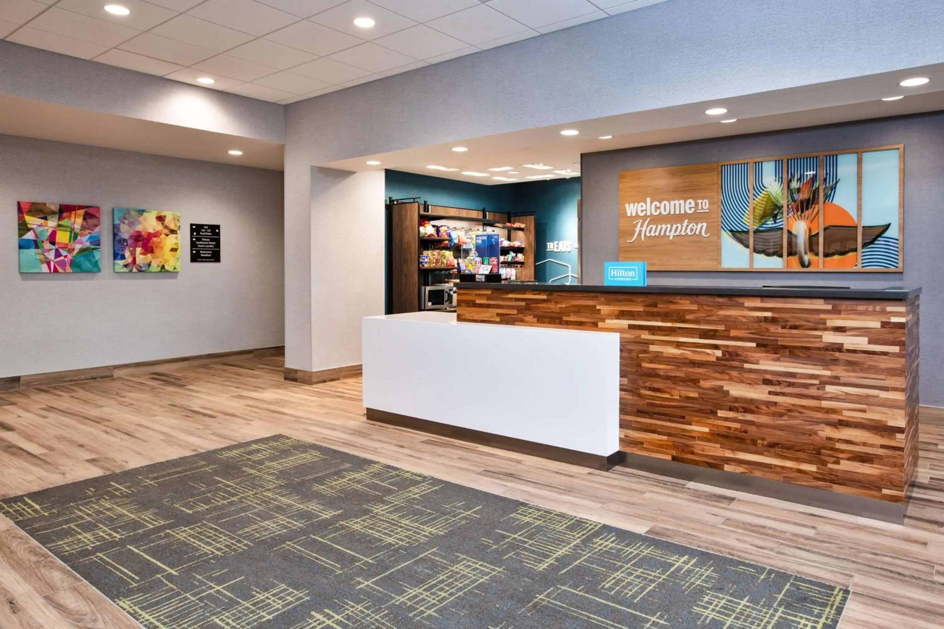 Lobby or reception in Hampton Inn & Suites By Hilton Indianapolis South Greenwood