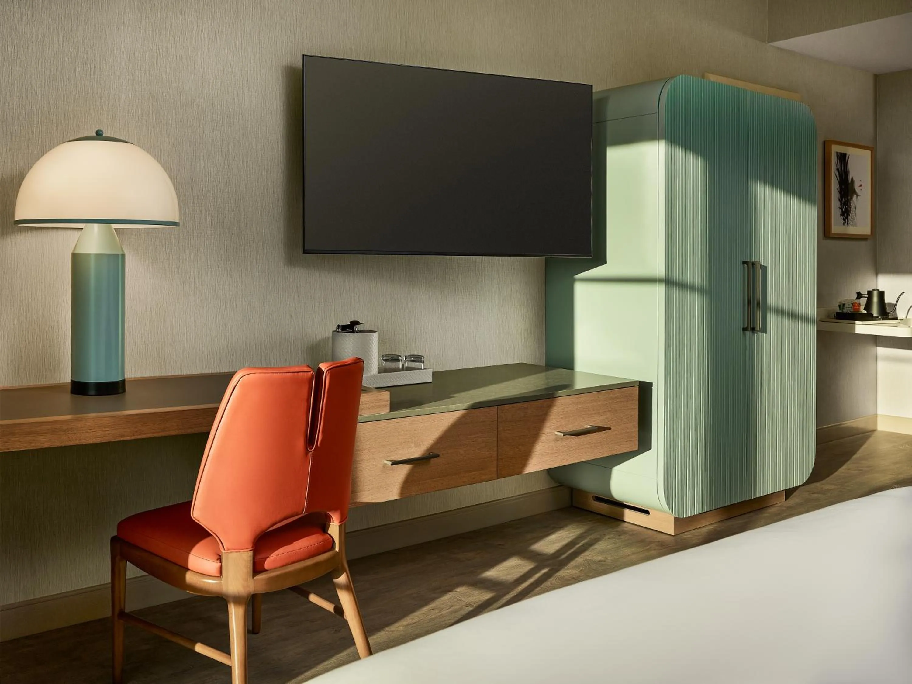 Bedroom in Lively Hotel On Oak Oklahoma City, Tapestry By Hilton